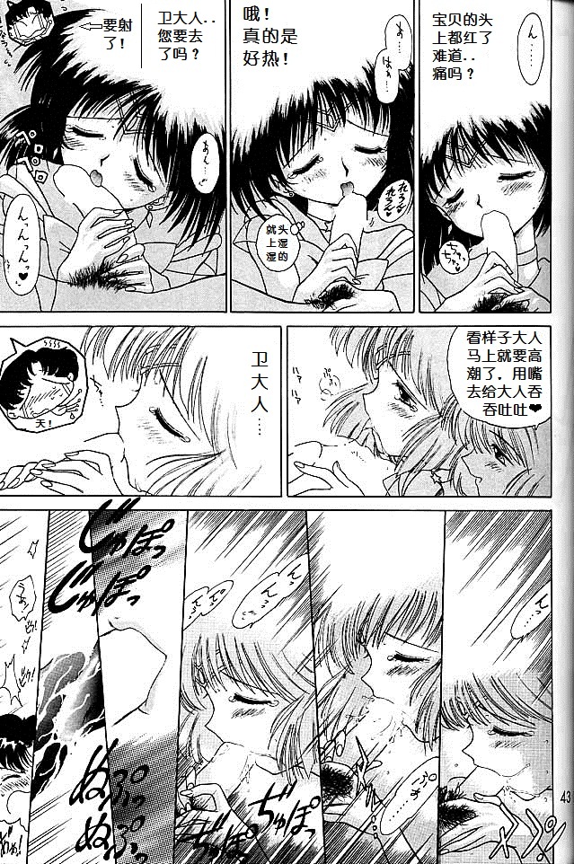 (C51) [BLACK DOG (Kuroinu Juu)] SUBMISSION SATURN (Bishoujo Senshi Sailor Moon) [Chinese] page 41 full