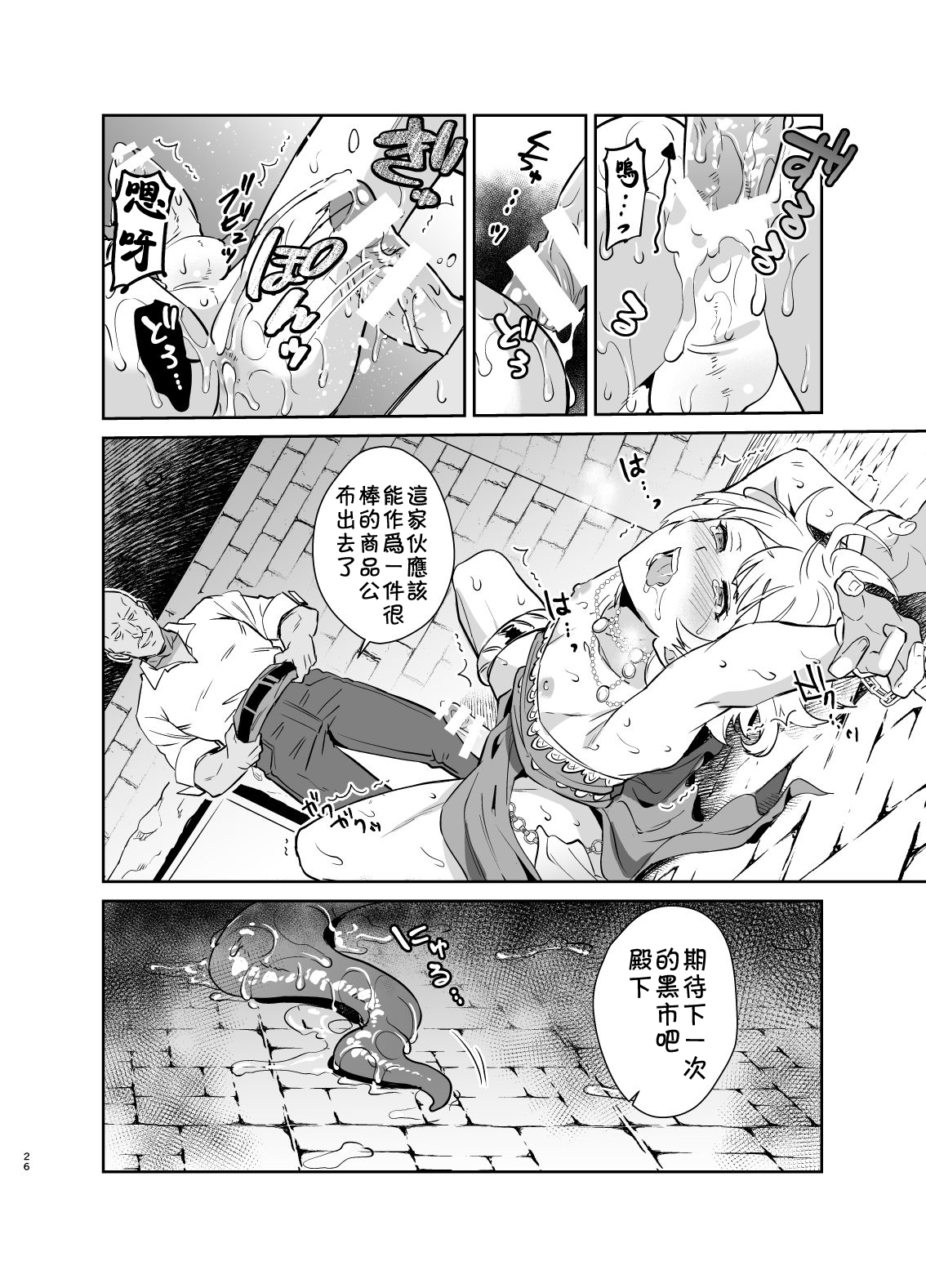 [Usamimi Syndrome (Erutasuku)] Kedakaki Gizoku wa Kainarasarenai Yamiichi Sennyuu Hen [Chinese] [theoldestcat汉化] [Digital] page 27 full