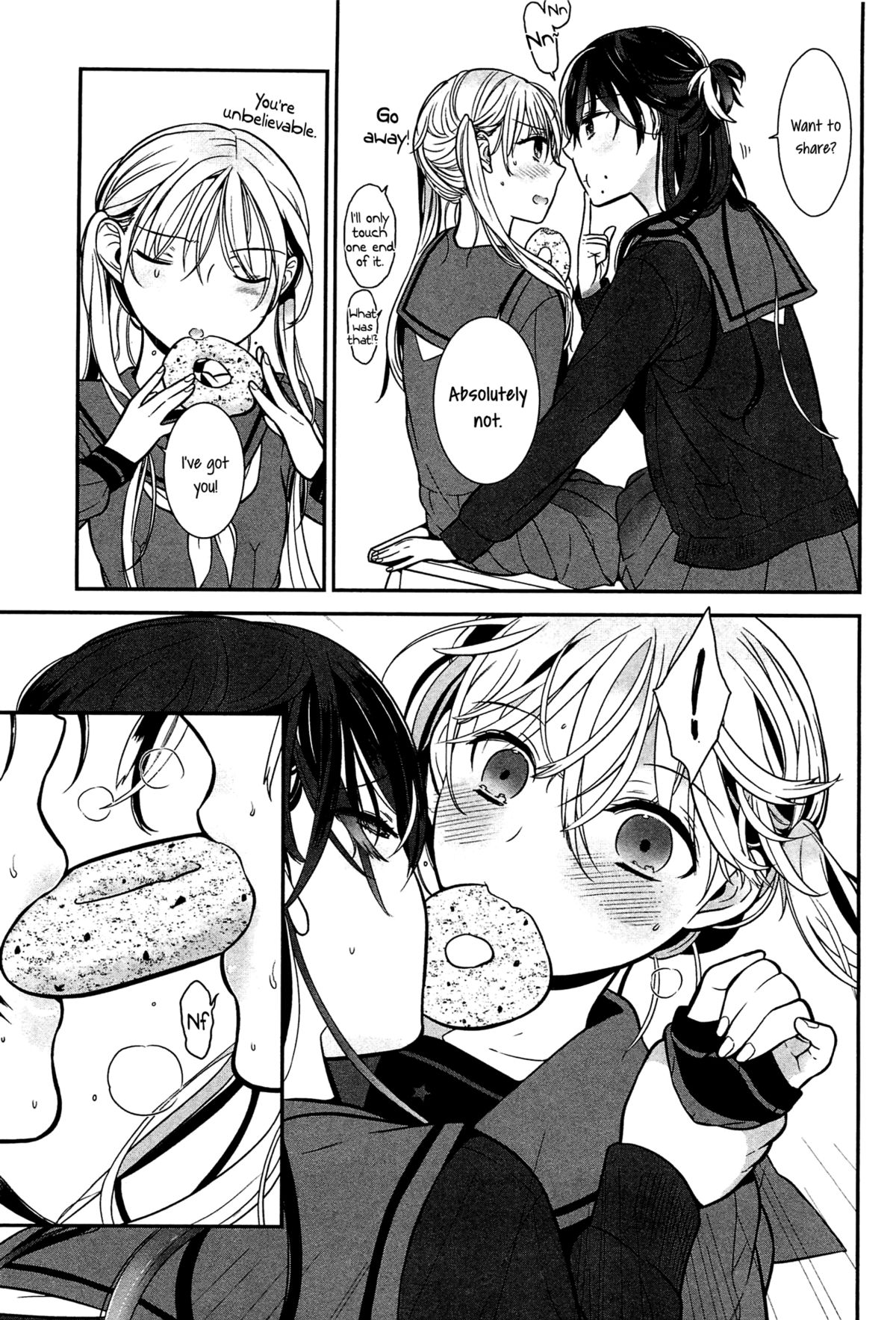 [Gunnousa] Tabegoro-chan | Tabegoro Girl (Mebae Vol. 1 - Vivid Girls Love Anthology) [English] [Yuri-ism] page 21 full