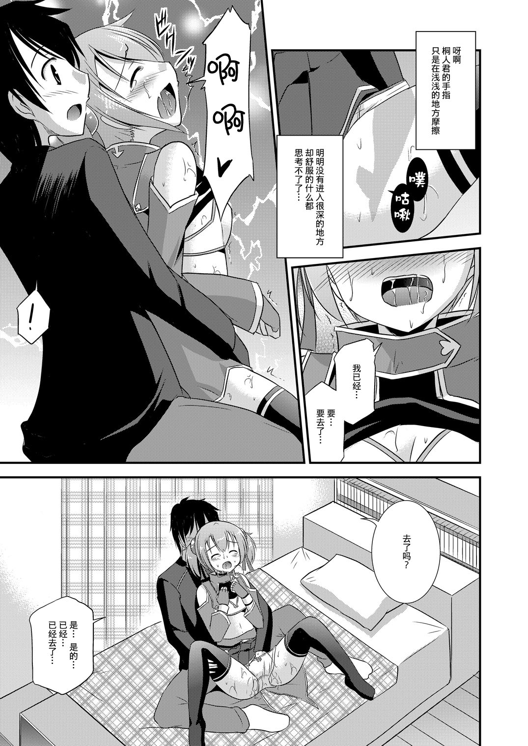 (C86) [Cool Palace (Suzumiya Kazuki)] Silica Route Offline Phantom Parade After (Sword Art Online) [Chinese] [CE家族社] page 12 full