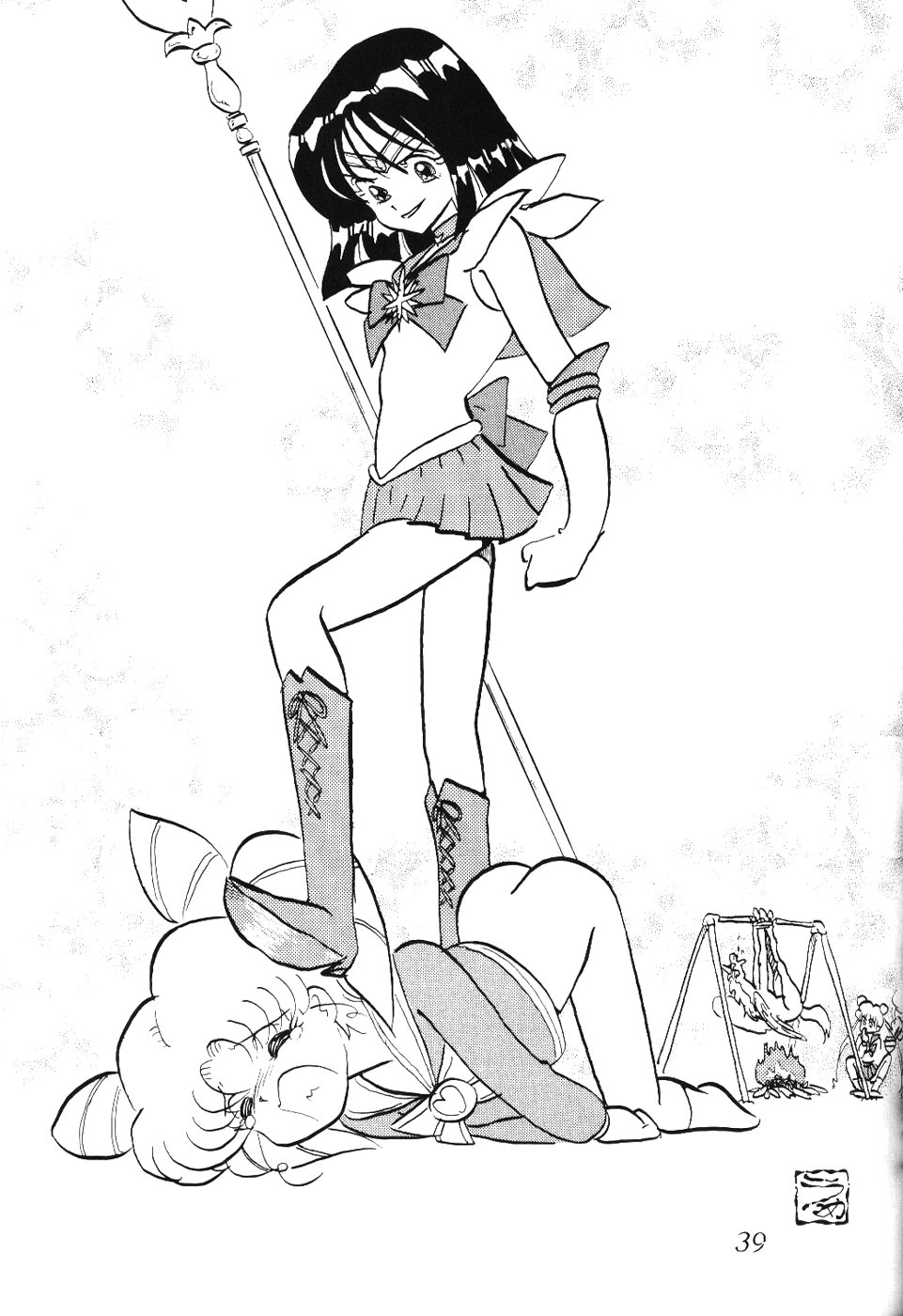 (C66) [Thirty Saver Street 2D Shooting (Maki Hideto, Sawara Kazumitsu)] Silent Saturn SS vol. 7 (Sailor Moon) [English] [EHCOVE] page 39 full