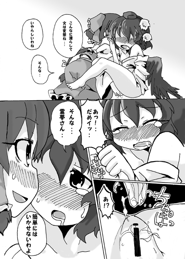 [Odochi] Drunk AyaReimu♪ (Touhou Project) [Incomplete] page 9 full