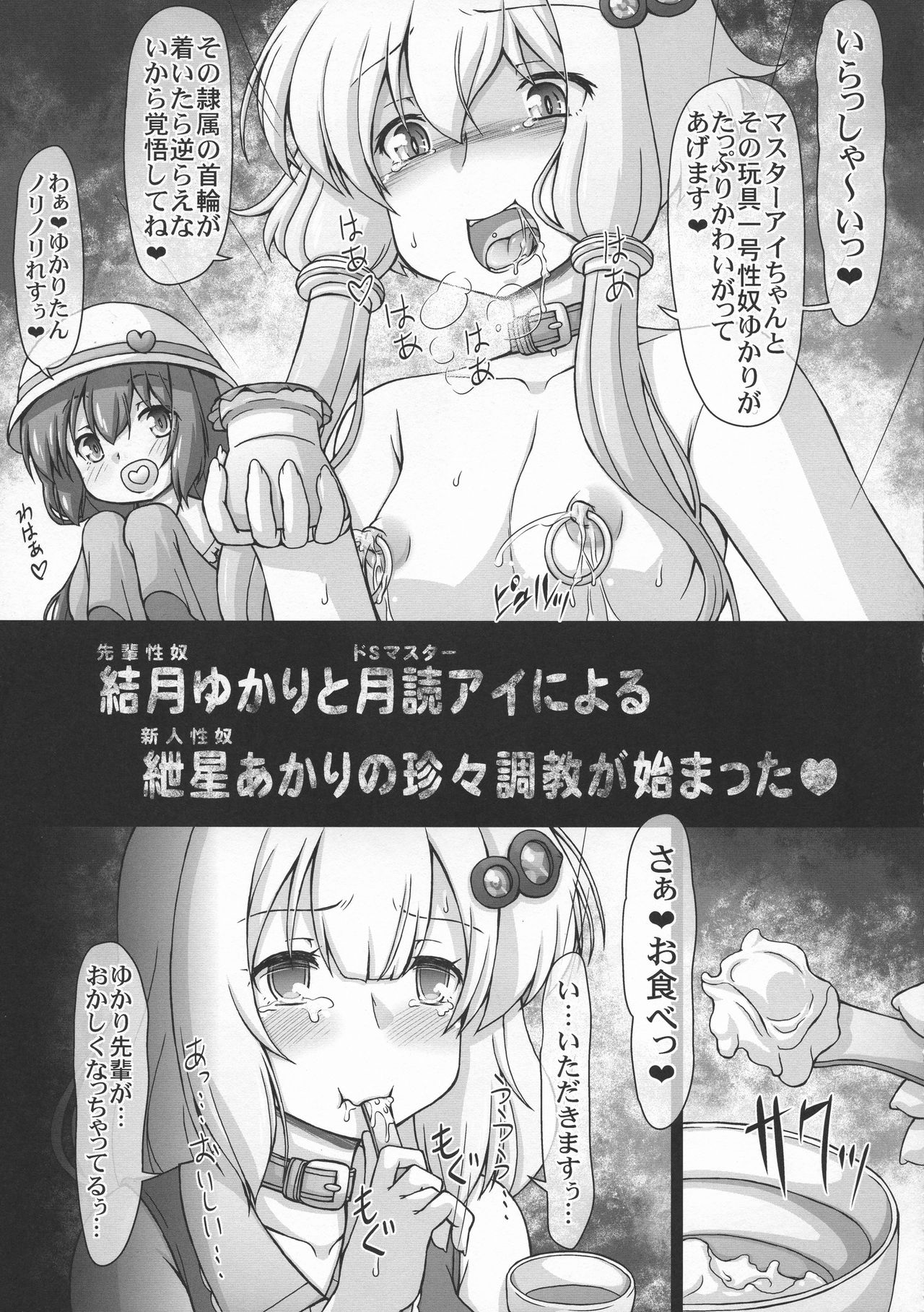 (C94) [CIRCLE ENERGY (Imaki Hitotose)] Yukari-chin Akari-chin Paradise (VOICEROID) page 13 full