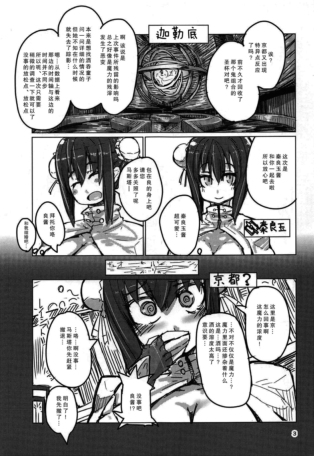 (C95) [Yayui (Shirogisu)] SHS (Fate/Grand Order) [Chinese] [零食汉化组] page 3 full