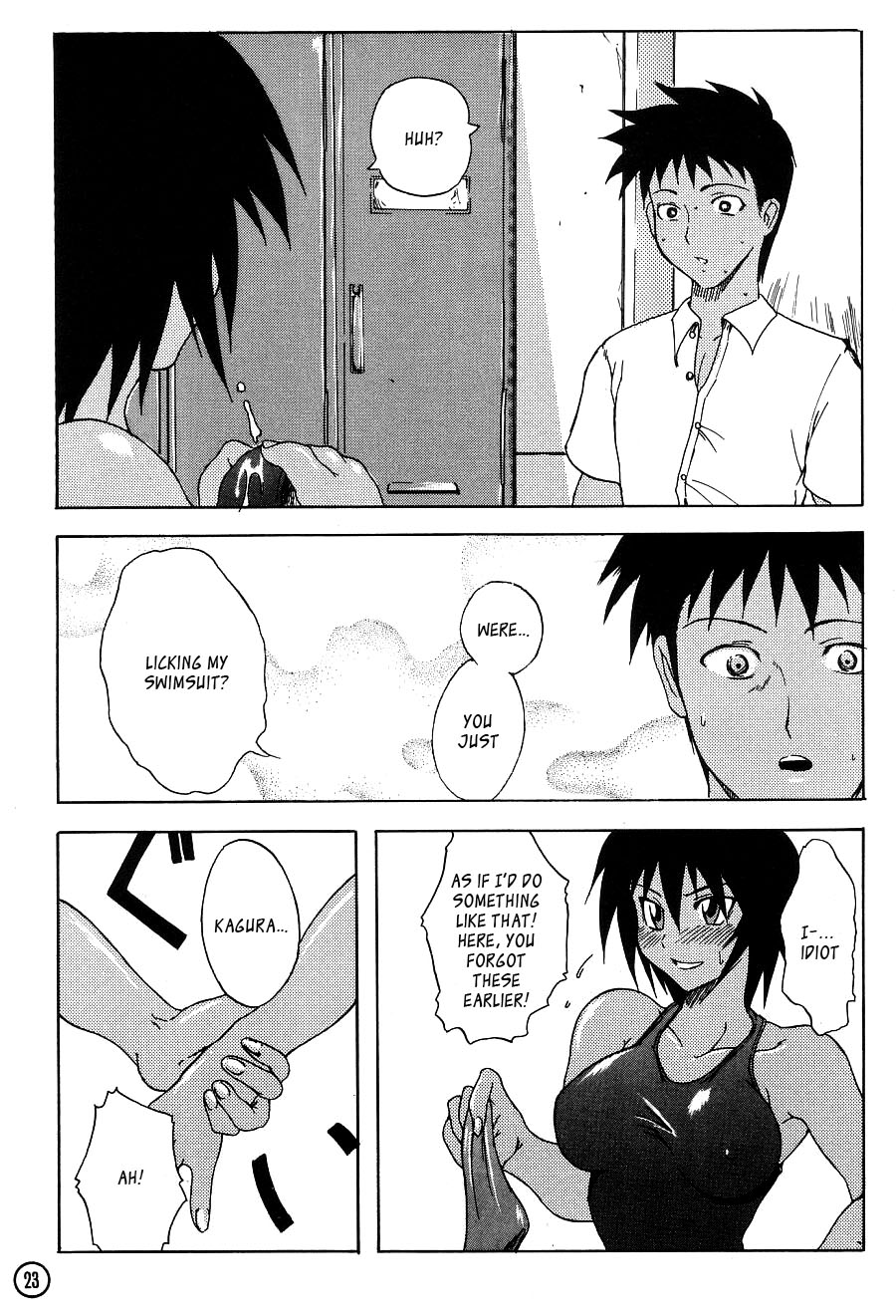 (C60) [SHD (Buchou Chinke)] Kagura Man | Kagurapussy (Azumanga Daioh) [English] [_ragdoll] page 5 full