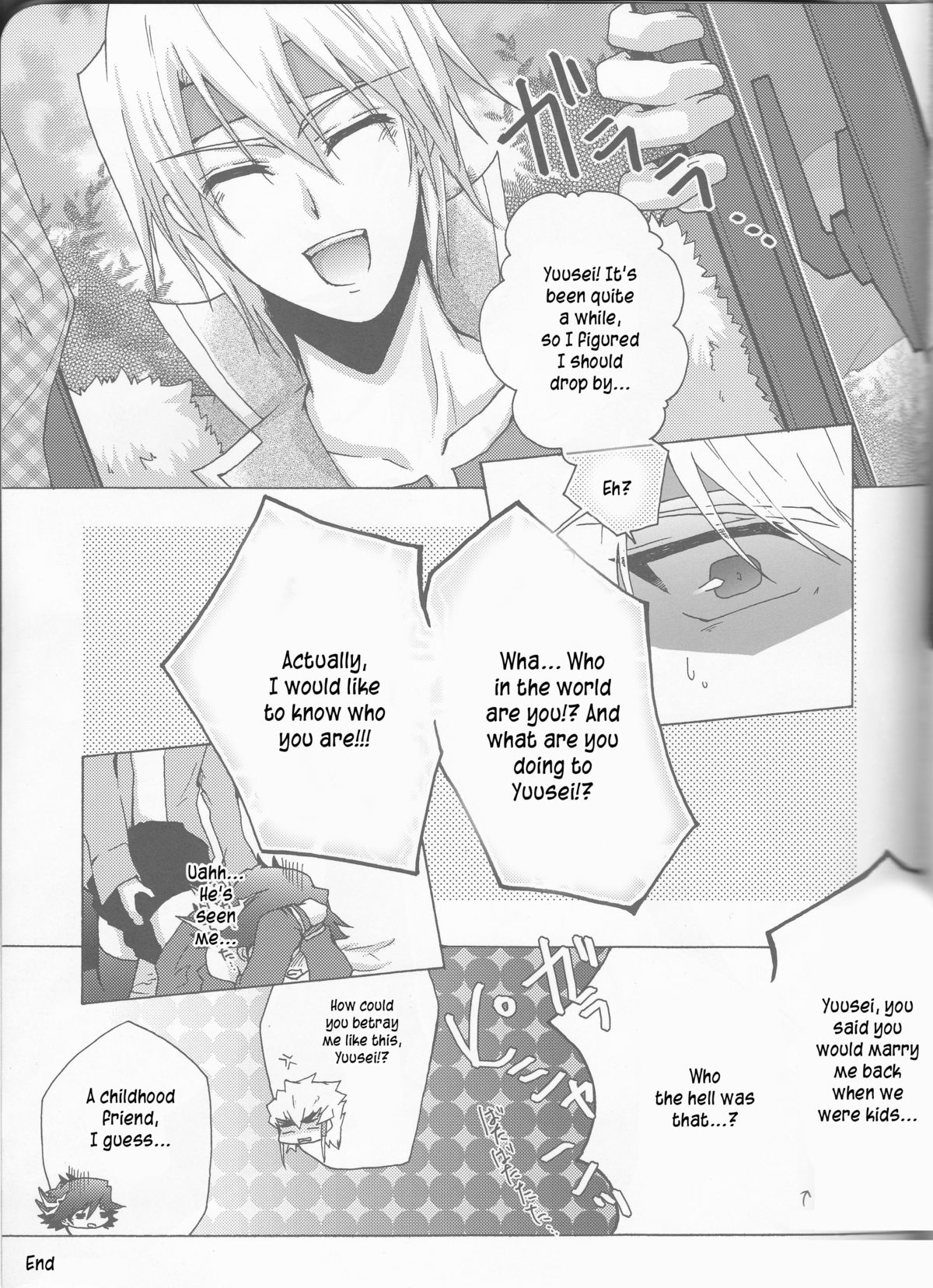 (HaruCC15) [Soraironoenogu (Kanei Yoh)] Yugi-san Toko no Sanjo-san. (Yu-Gi-Oh 5D's) [English] [Kusanyagi] page 25 full