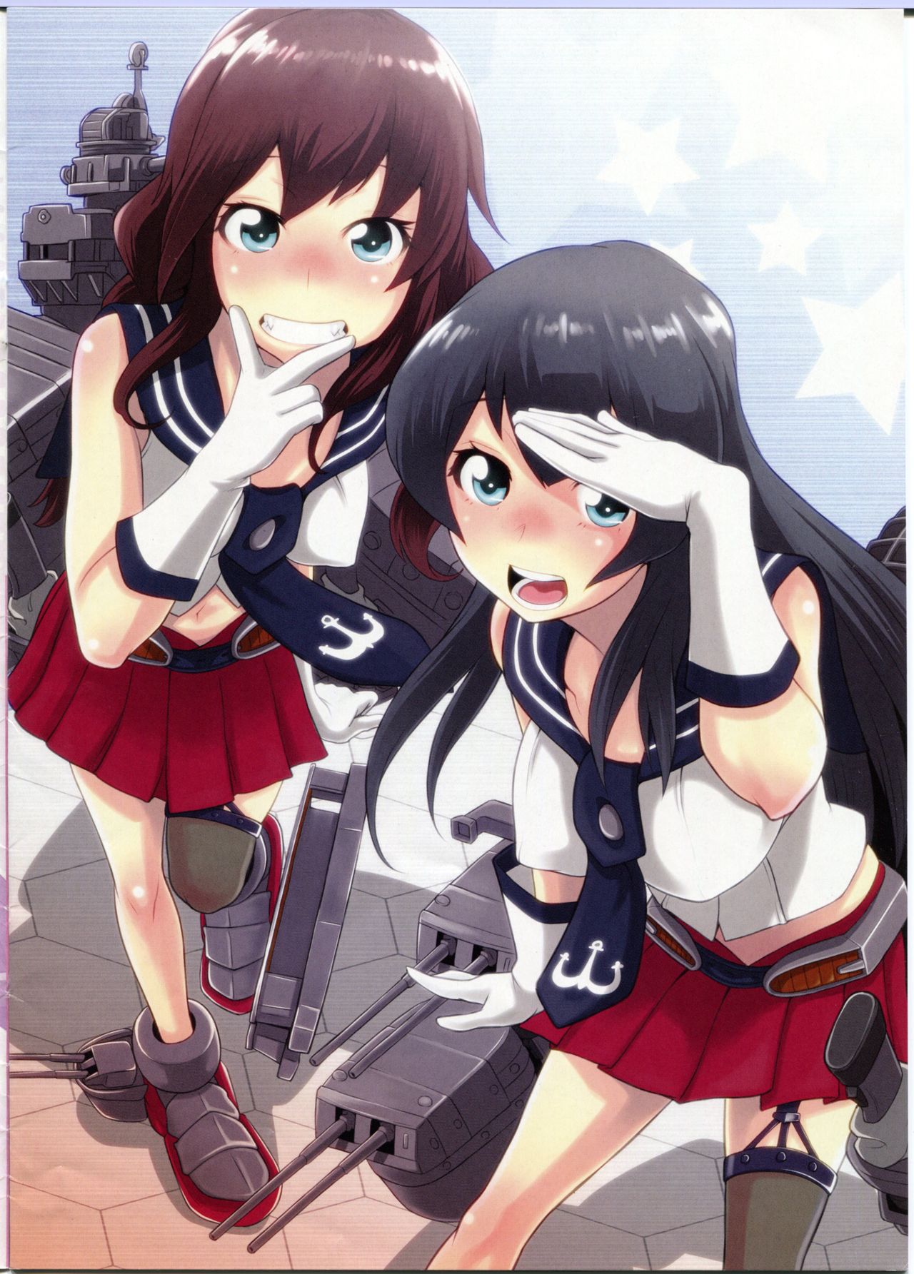 (Gunreibu Shuho & Houraigekisen! Yo-i! Goudou Enshuu) [MBL, Butagoya (Various)] Kanpou shageki (Kantai Collection -KanColle-) page 15 full