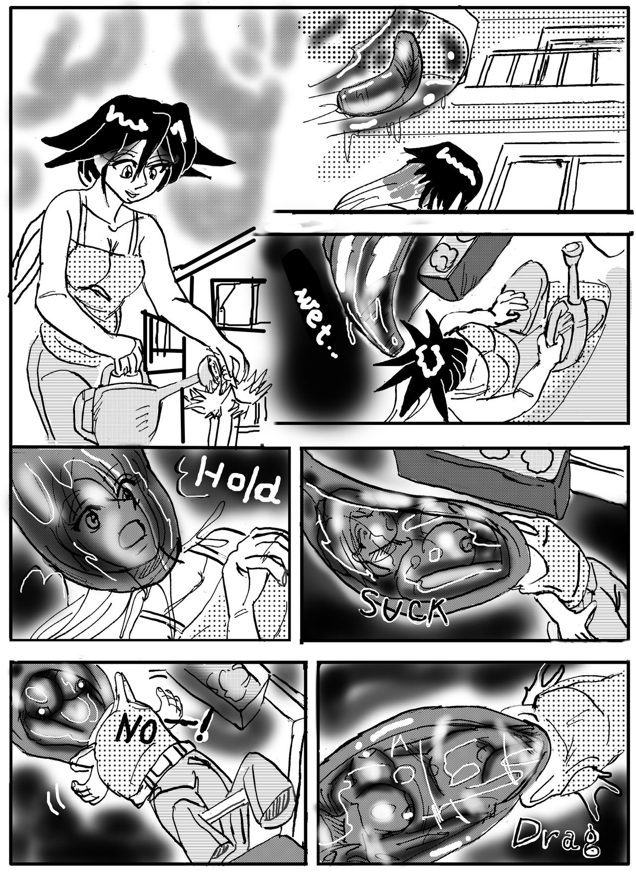 [Mashiba Kenta (Stuka)] The real vore of the gaintess & Man-sucking leech fear page 23 full