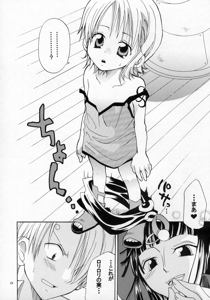 (C65) [KURIONE-SHA (YU-RI)] Loli Loli no Mi! (One Piece) page 8 full