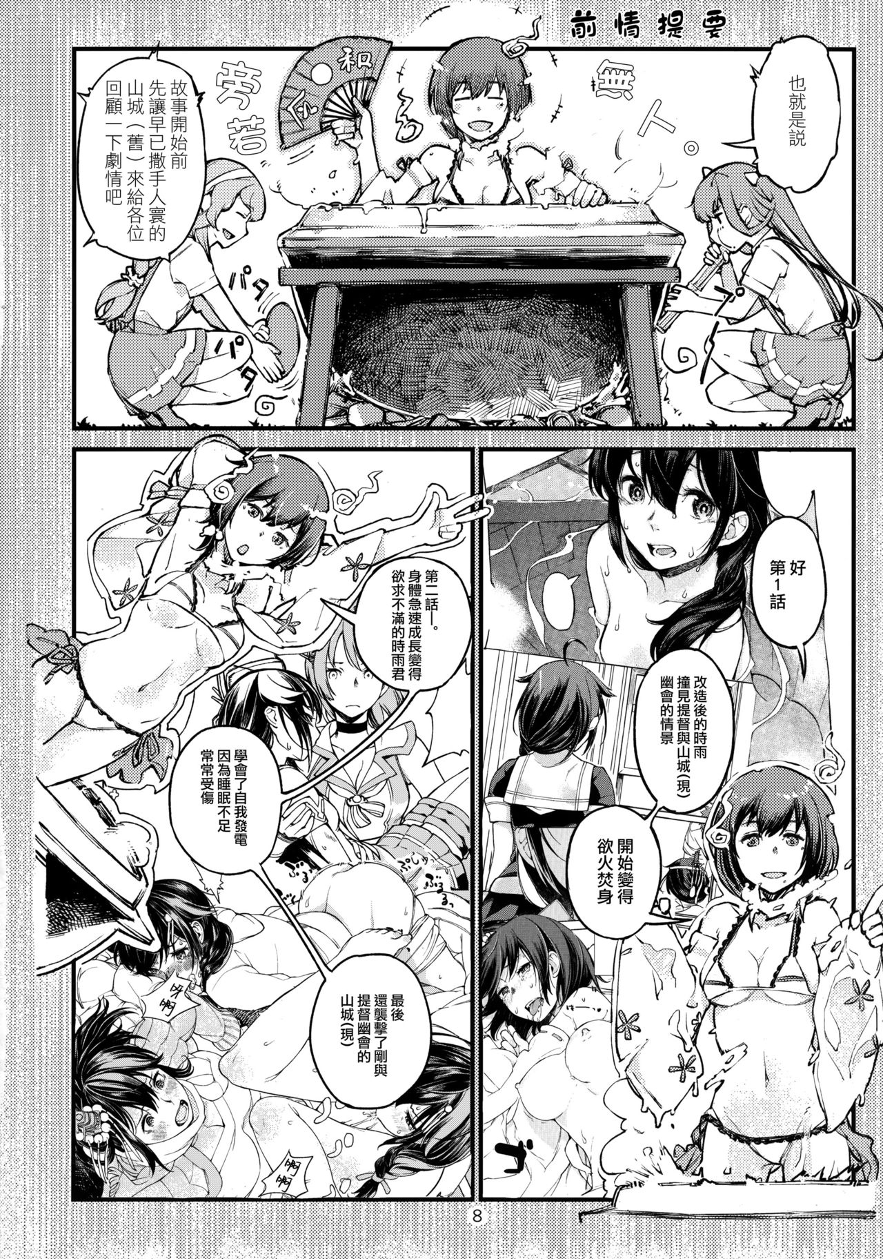 (C97) [Hyakuyoubako (Kitamura Hato)] Chiisana Chinjufu no Yamashigure 4 (Kantai Collection -KanColle-) [Chinese] [Angiris Council漢化组] page 7 full