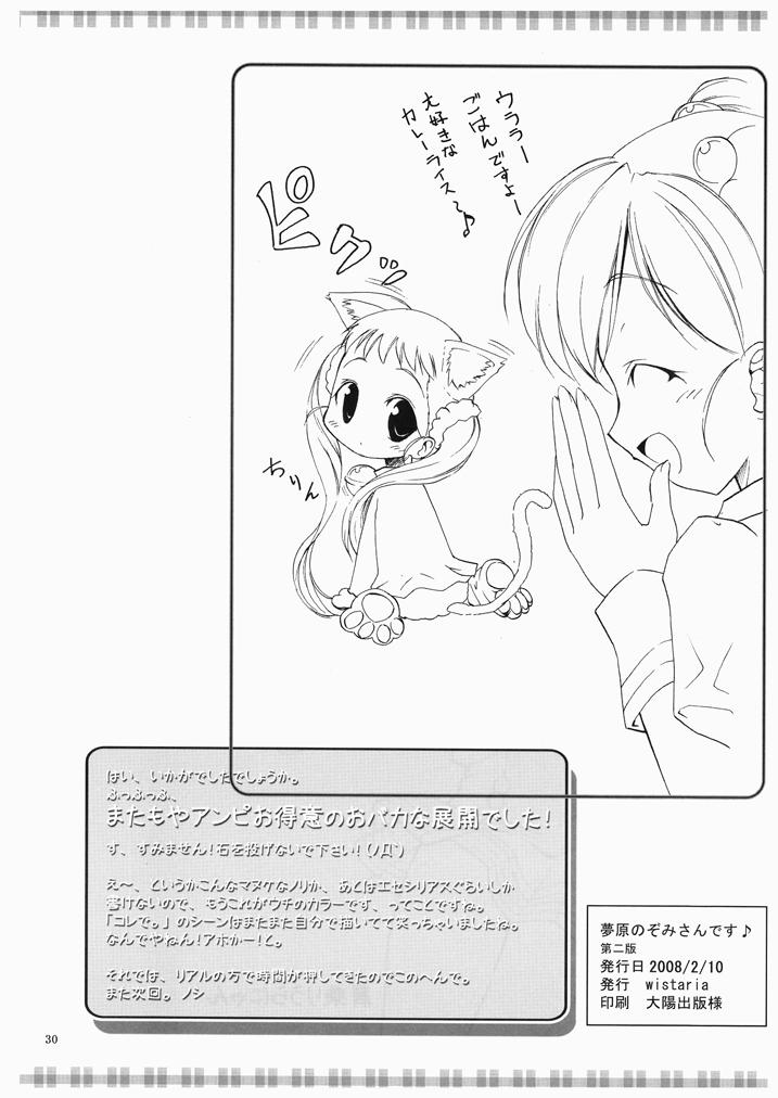 [wistaria (Ampivalents)] Yumehara Nozomi-san desu (Yes! PreCure 5) [2008-02-10] page 29 full