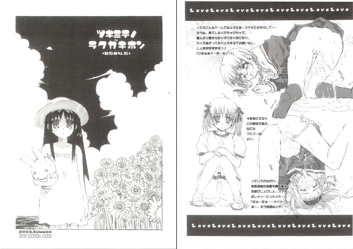 (C64) [Black Shadow (Sacchi)] BS#4.5 TsukiMite no Rakugaki Hon (Maria-sama ga Miteru, Tsukihime) page 1 full