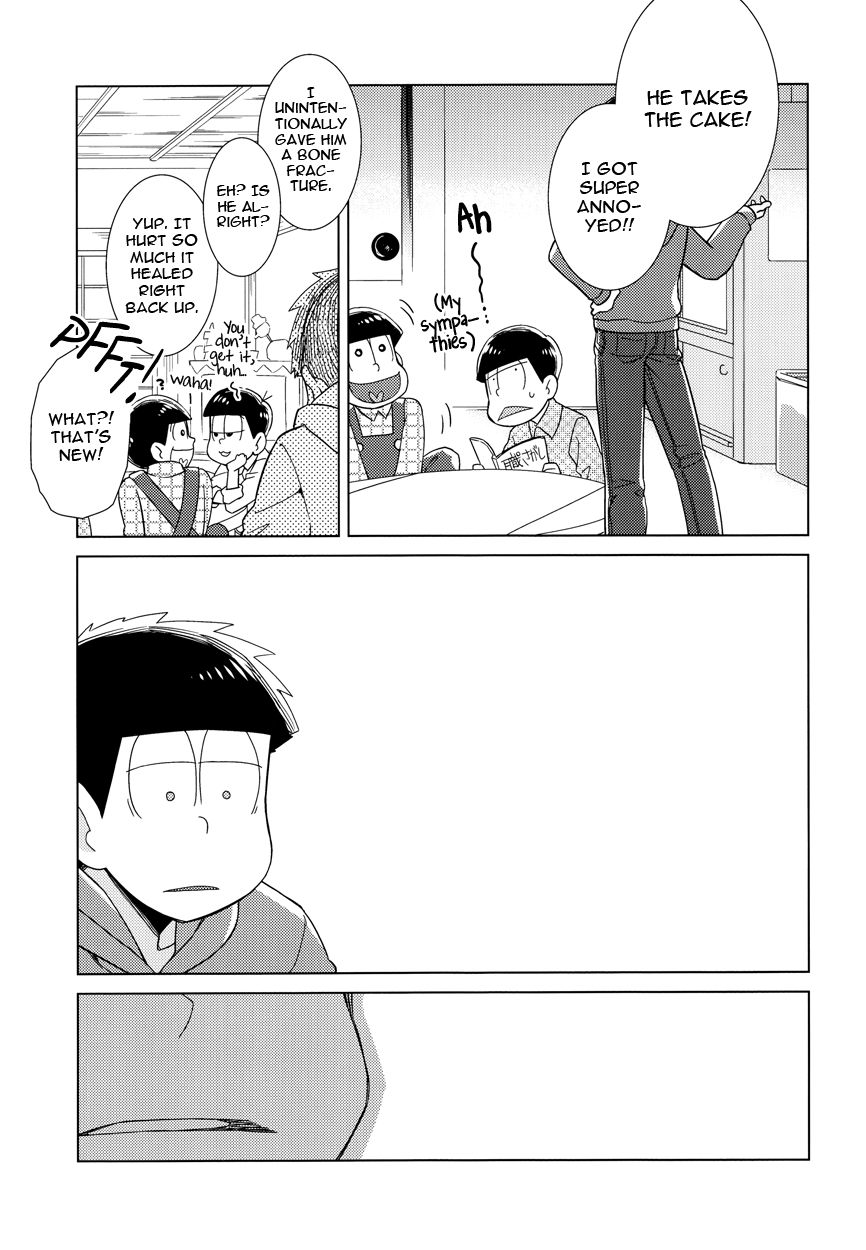 (Kahou wa Nete Matsu) [daisy (Chikottsu)] Namae o Yonde, Yobanaide | Call Me by my Name, or Don't (Osomatsu-san) [English] [Ikemen Scans] page 17 full