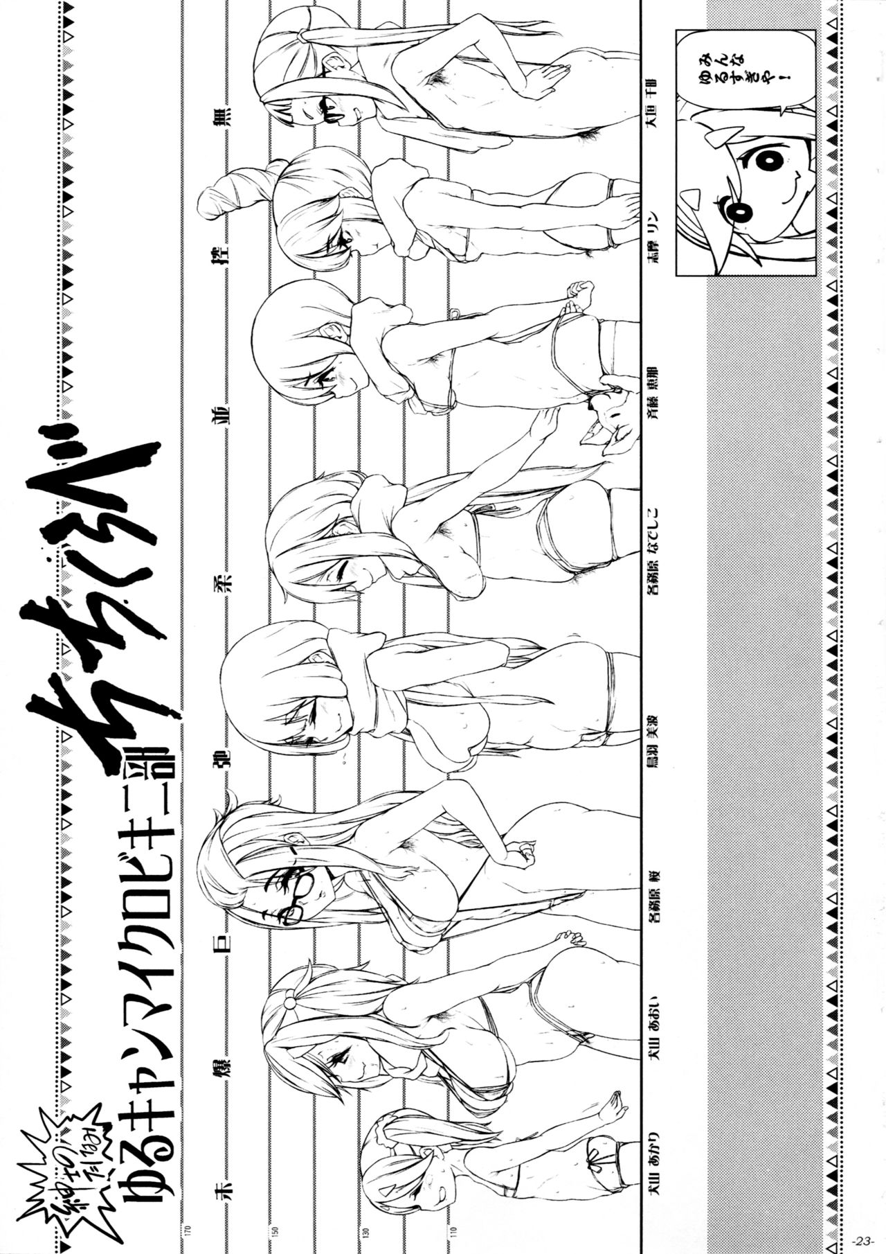 (COMIC1☆13) [Sekai Kakumei Club (Ozawa Reido)] Oppai mo Shimo no Hou mo Yurusugiru Inuyama Aoi-chan (Yuru Camp) page 24 full