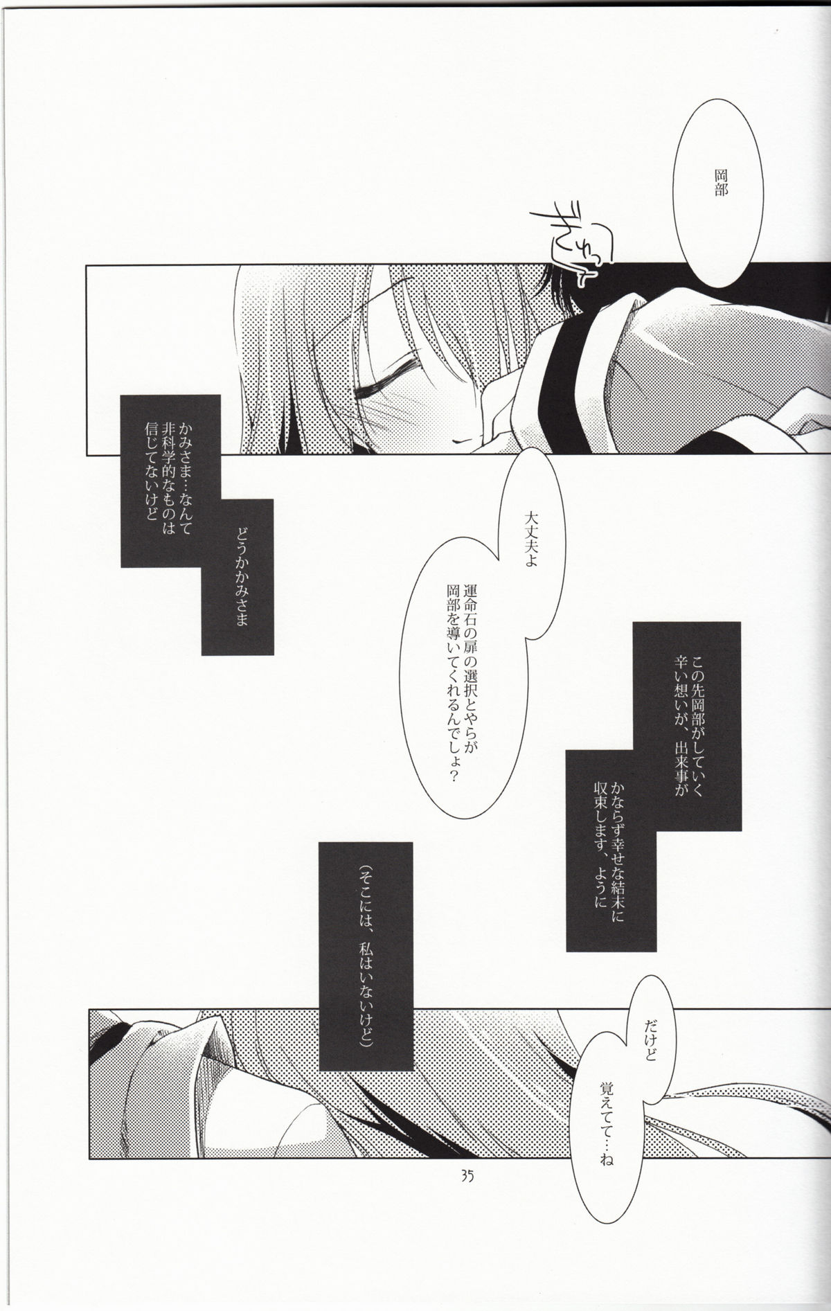 (SC54) [FRAC (Motomiya Mitsuki)] Melancholic Romantica (Steins;Gate) page 33 full