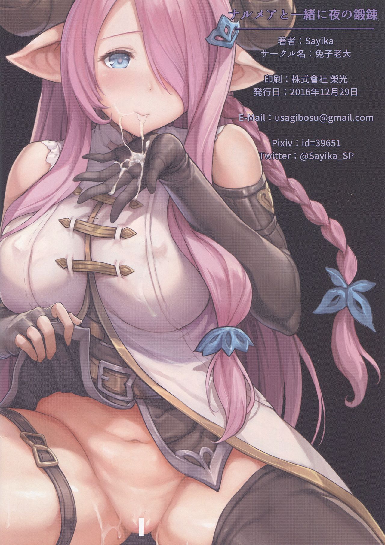 (C91) [Tuzi Laoda (Sayika)] Narmaya to Issho ni Yoru no Tanren (Granblue Fantasy) page 16 full