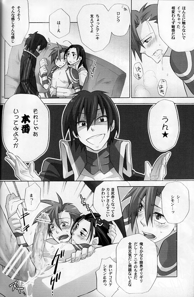 (C73) [sachi-machi (Shiina Ayumi)] if (Tengen Toppa Gurren Lagann) page 13 full