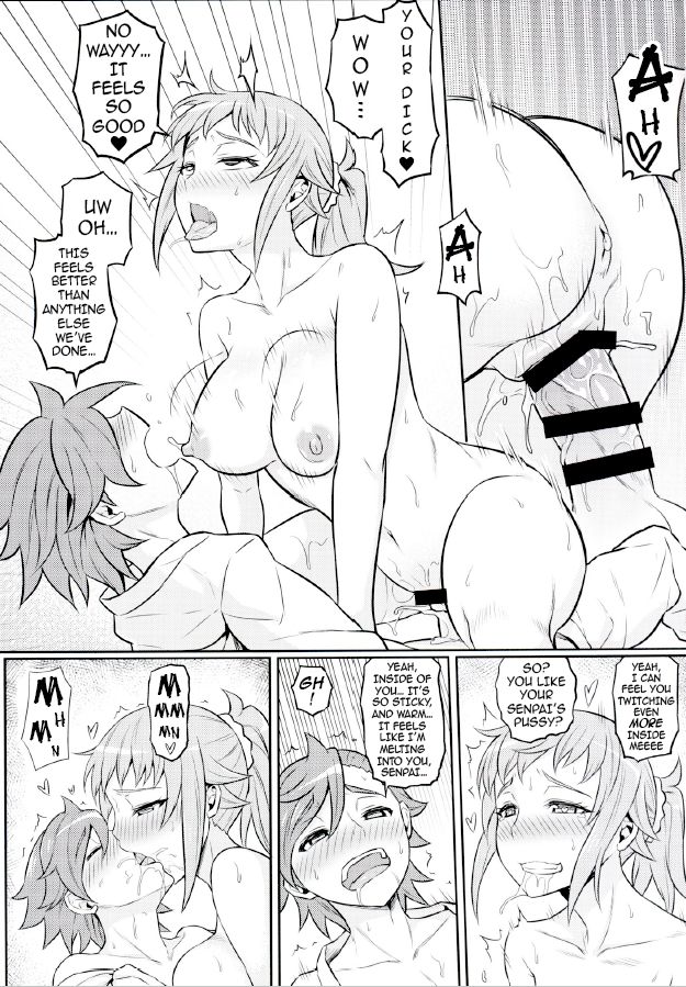 (C87) [Green Ketchup (Zhen Lu)] Nayamashii Fighters | Frustrated Fighters (Gundam Build Fighters Try) [English] {darknight} page 14 full