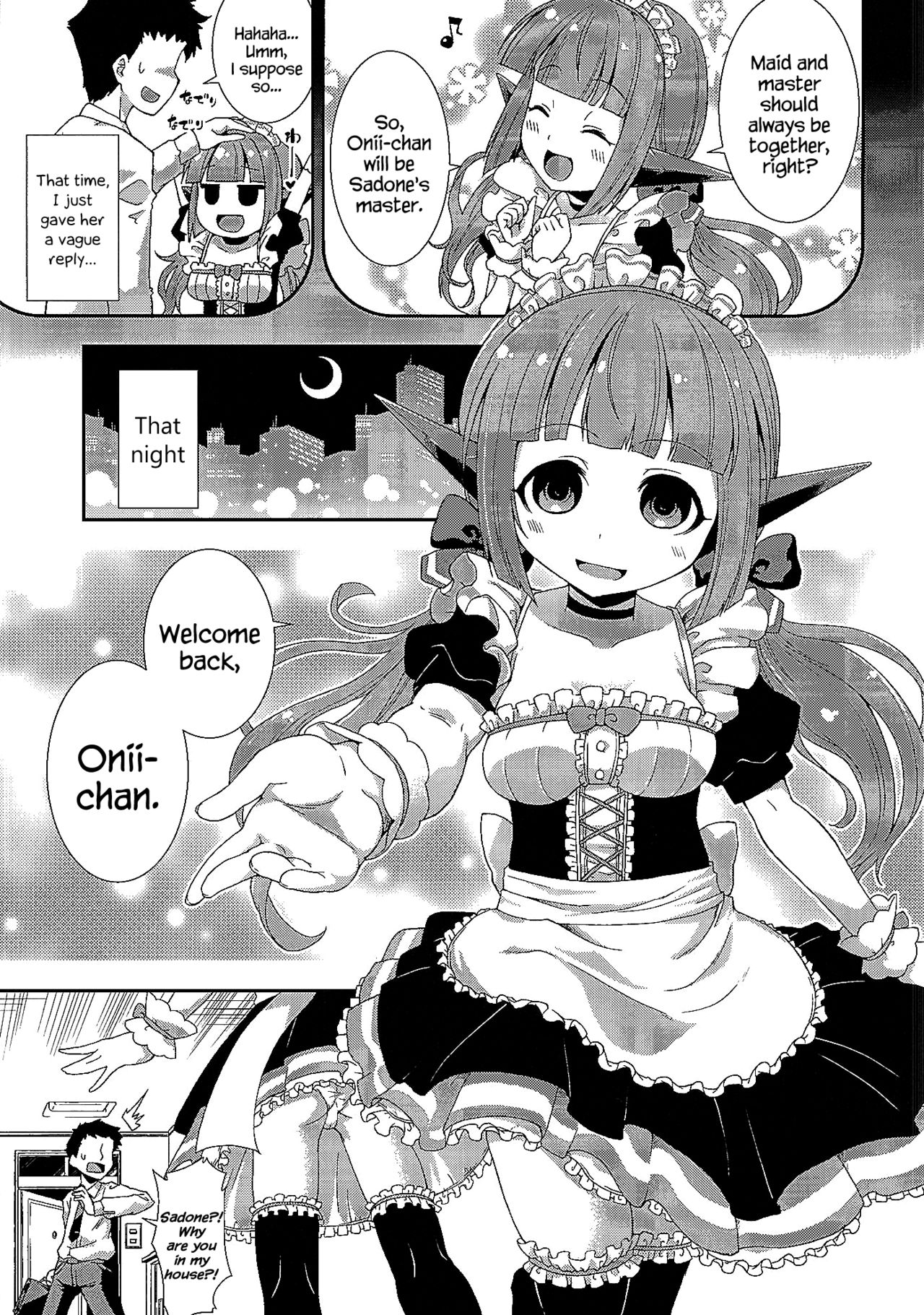 (COMIC1☆10) [Igou (Yamazaki Kana)] Sadone Maid to Sokkouyaku (Battle Girl High School) [English] {Hennojin} page 4 full