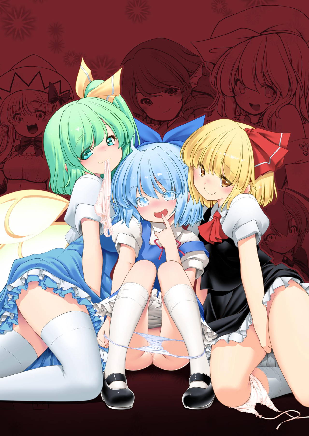 [Yosutebito na Mangakaki (Tomoki Tomonori)] Nureru Kiri no Mizuumi (Touhou Project) [Digital] page 2 full