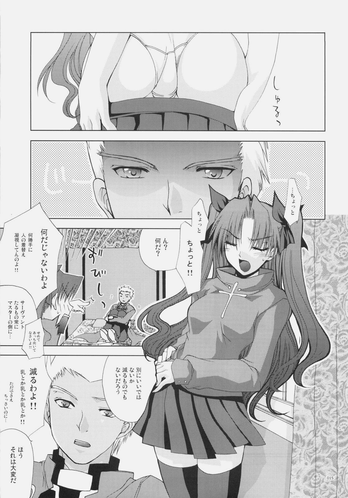 [FANTASY WIND (Shinano Yura, Minazuki Satoshi)] FMS (Fate/stay night, Melty Blood) page 14 full