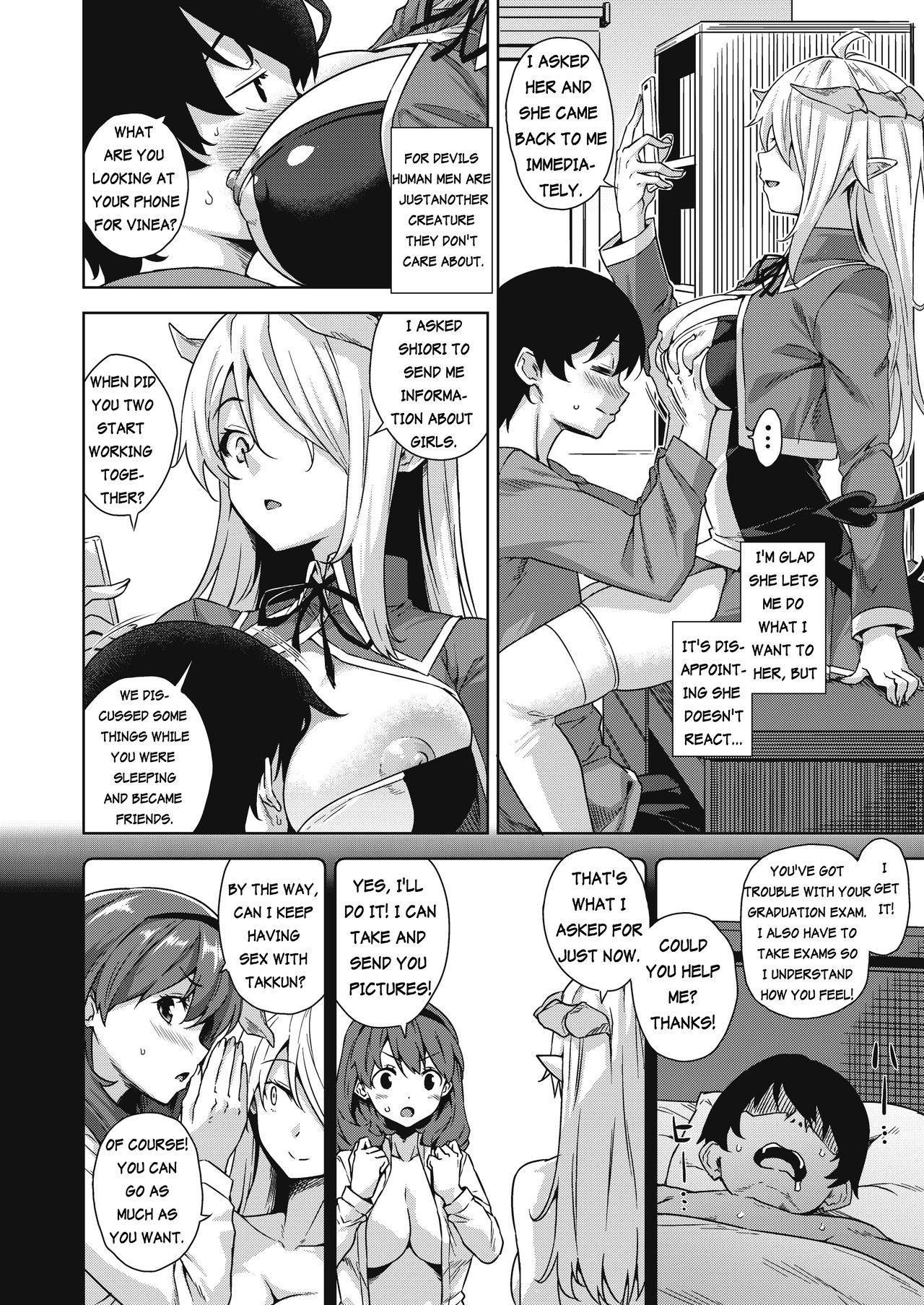 [Misaki (Mikemono Yuu)] Akuma de JK! -Makai Appli de Harem Shiken- | Devil Highschooler! -Creating a Harem With a Devil App- Ch. 2 [English] [AntaresNL667] page 3 full
