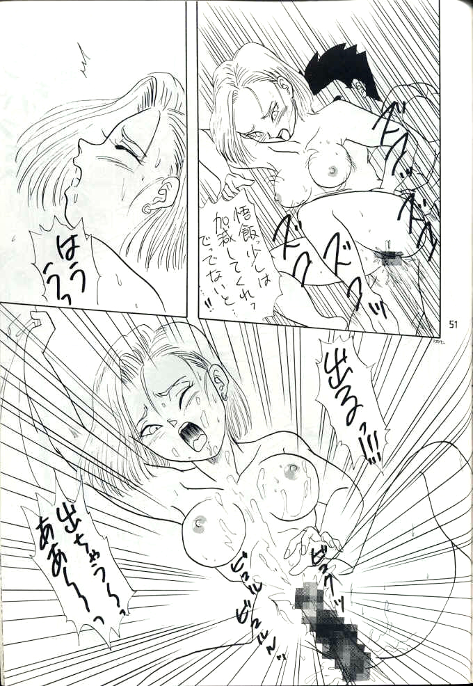 [Chirigami Goya, Fusuma go Ten (Shouji Hariko)] YYY (Dragon Ball) page 51 full