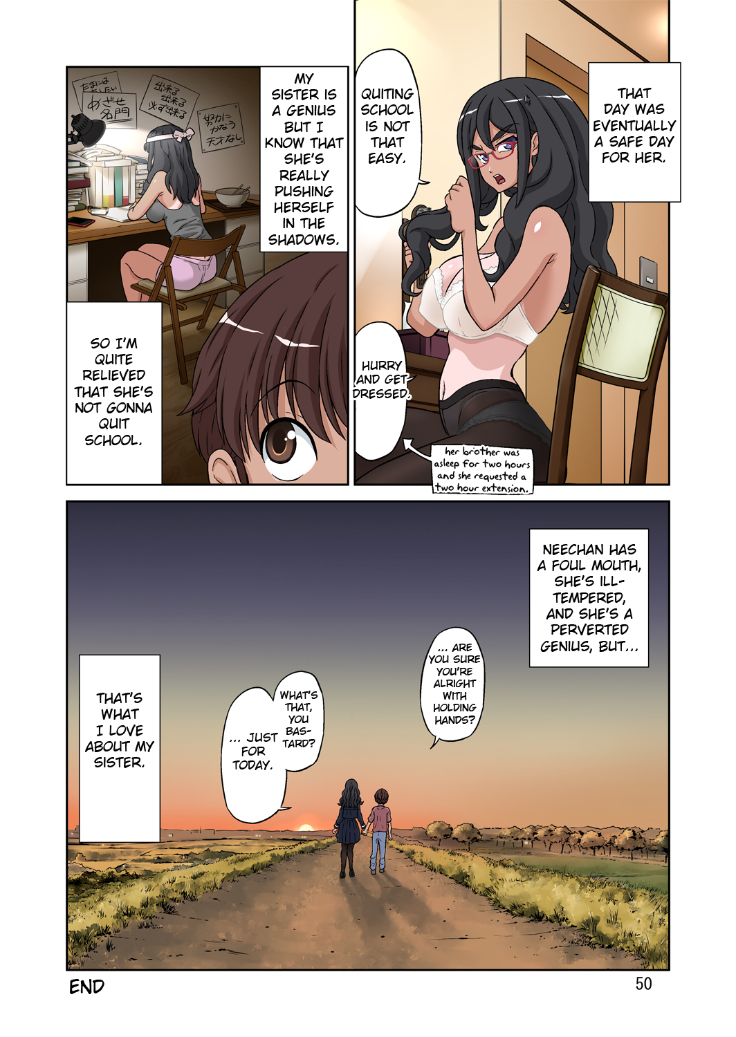 [DOZA Village (Dozamura)] Boku no Nee-chan wa Chouzetsu Kami BODY Tensai Chijo [English] [Fated Circle] page 50 full