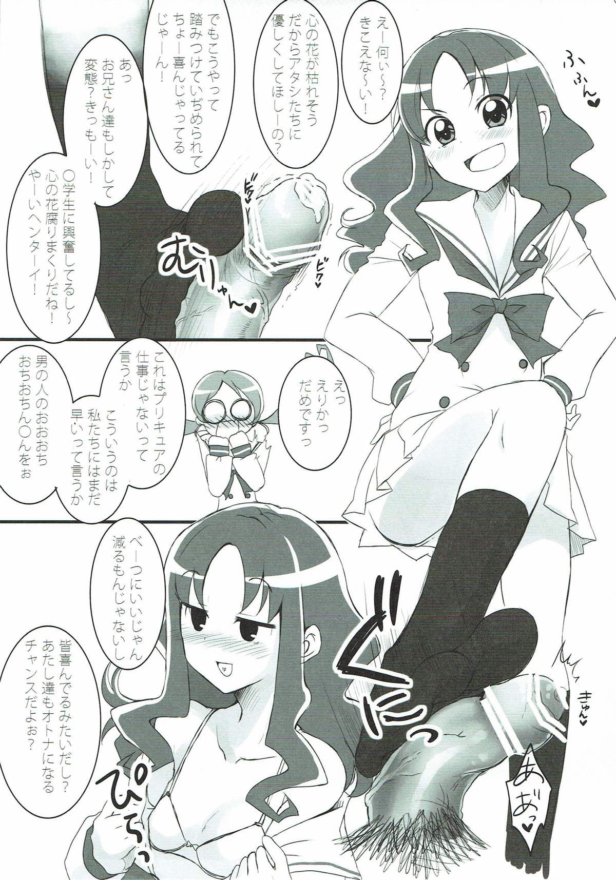 (COMIC1☆4) [Pochi-Goya. (Pochi.)] Catch your heart (HeartCatch PreCure!) page 4 full