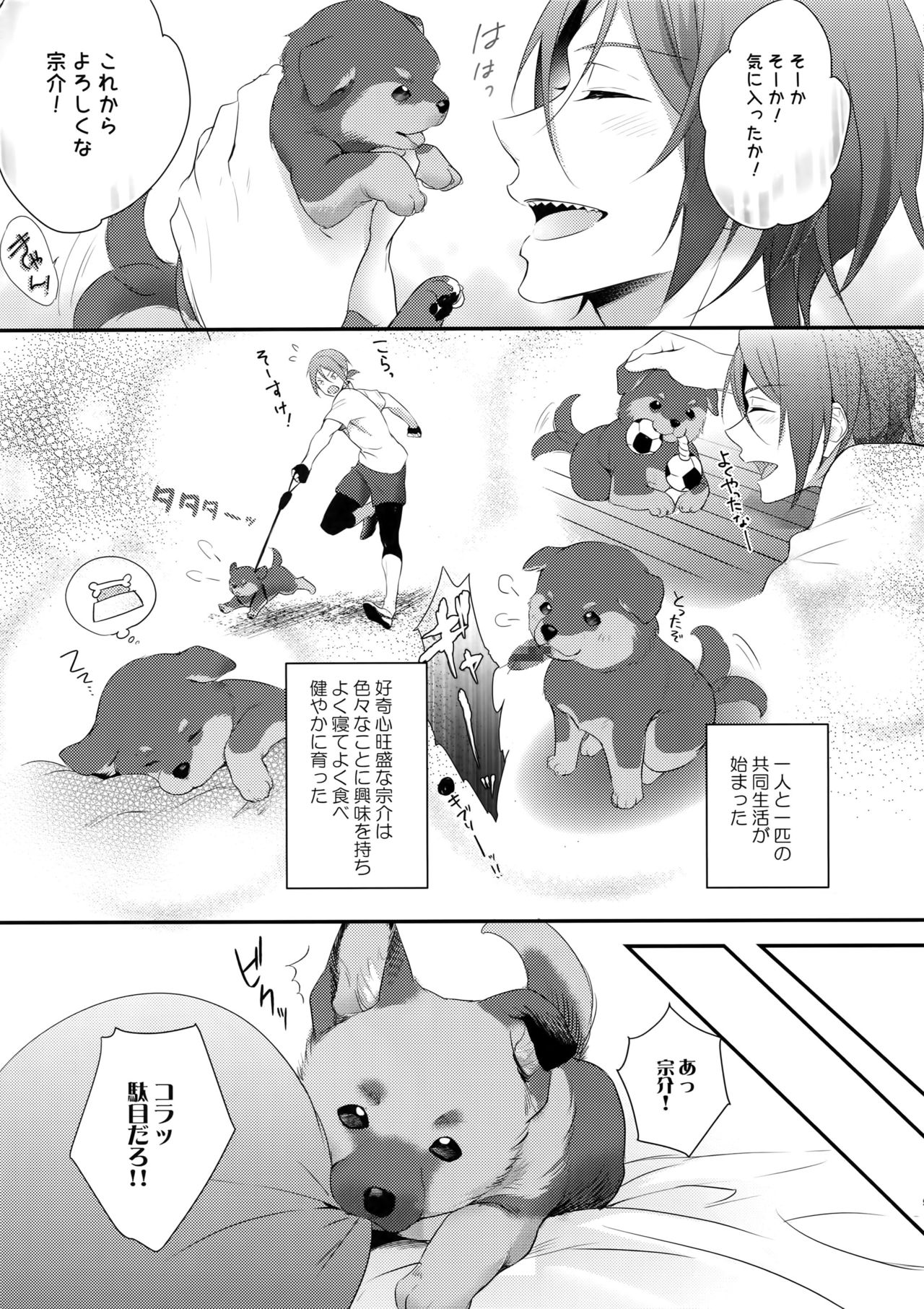 (C91) [PureSlider. (Matsuo)] Good boy my puppy! (Free!) page 8 full