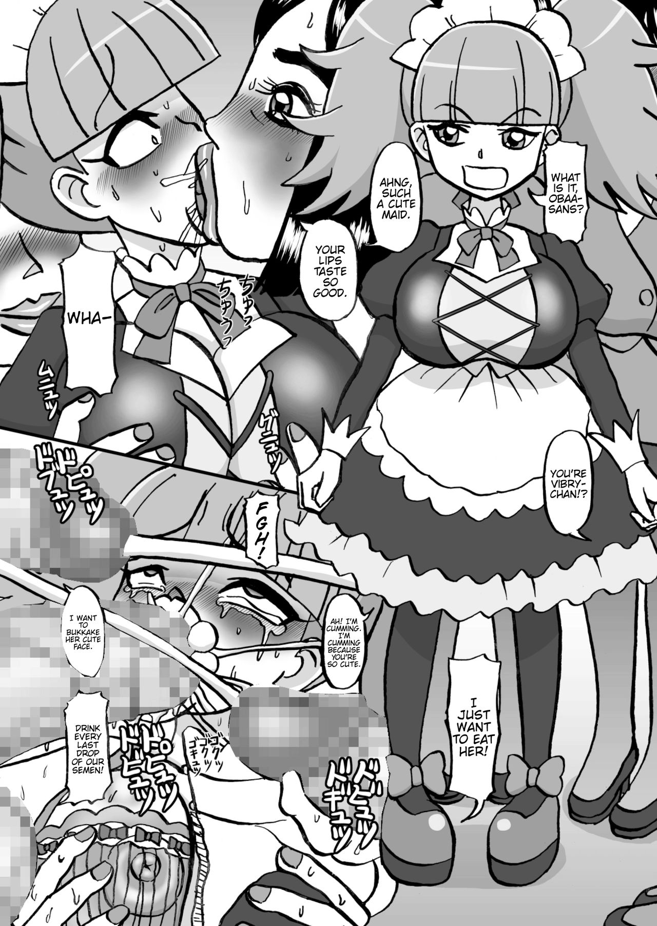 [Minomusitei] Sweetie Girls 18 ~Anata Hentai a la Dom~ (Kirakira PreCure a la Mode) [English] {Hennojin} page 27 full