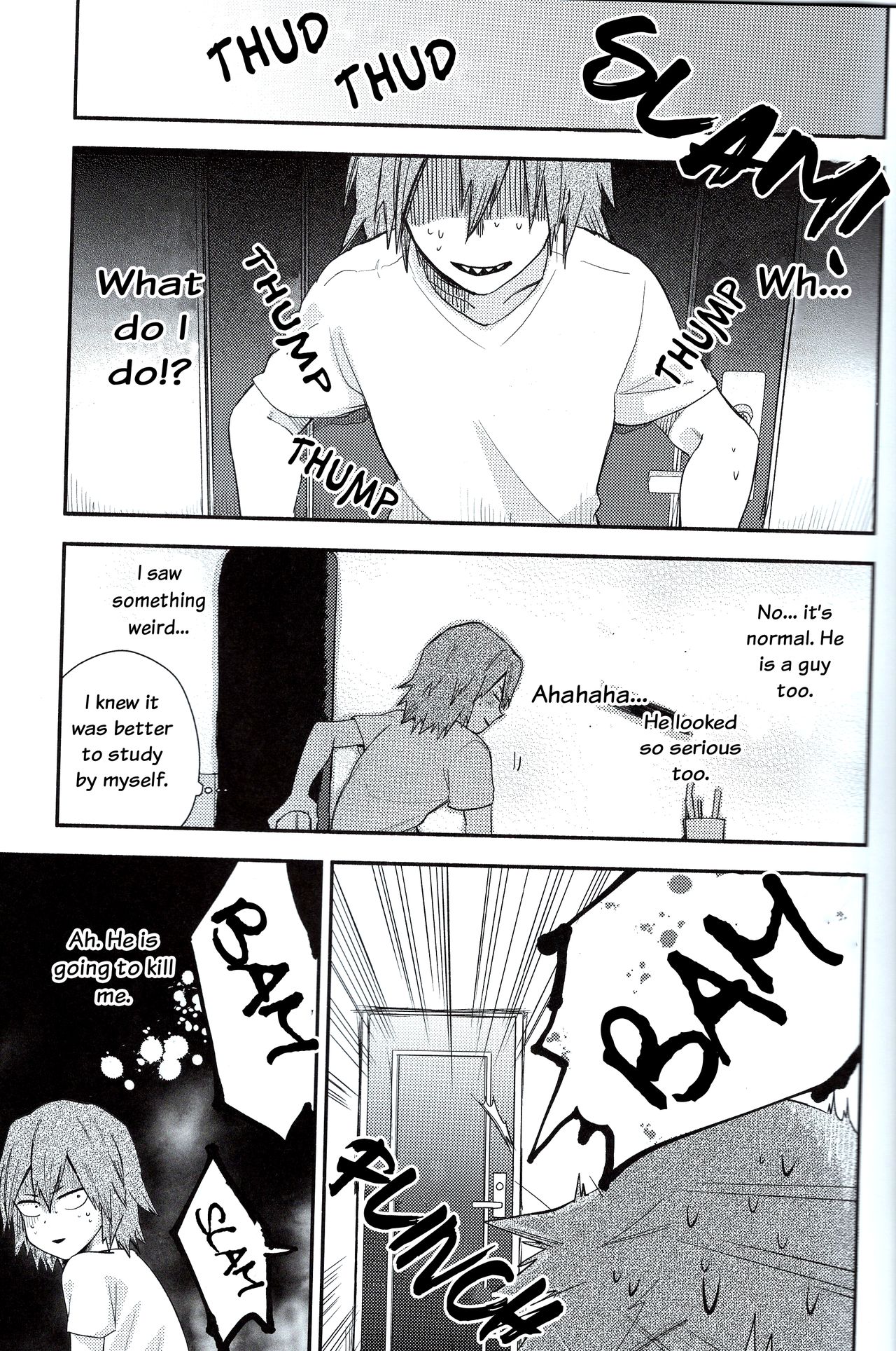 (Douyara Deban no Youda! 8) [INUNABE (shuhuhu)] Knock! Knock! Knock! (Boku no Hero Academia) [English] [Otokonoko Scans] page 7 full