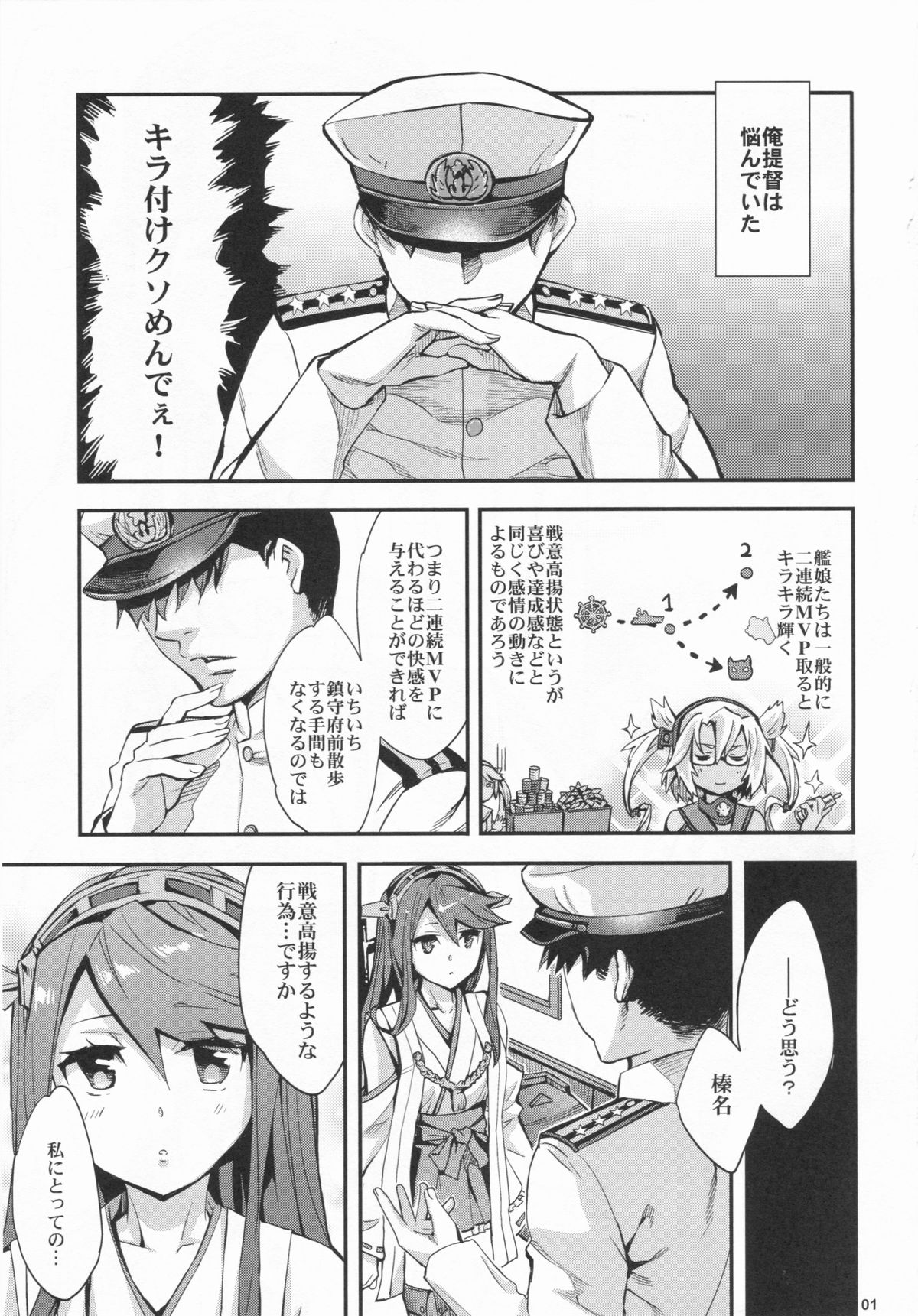 (C85) [Clover Kai (Emua)] Kouyou + Gunkan (Kantai Collection -KanColle-) page 3 full