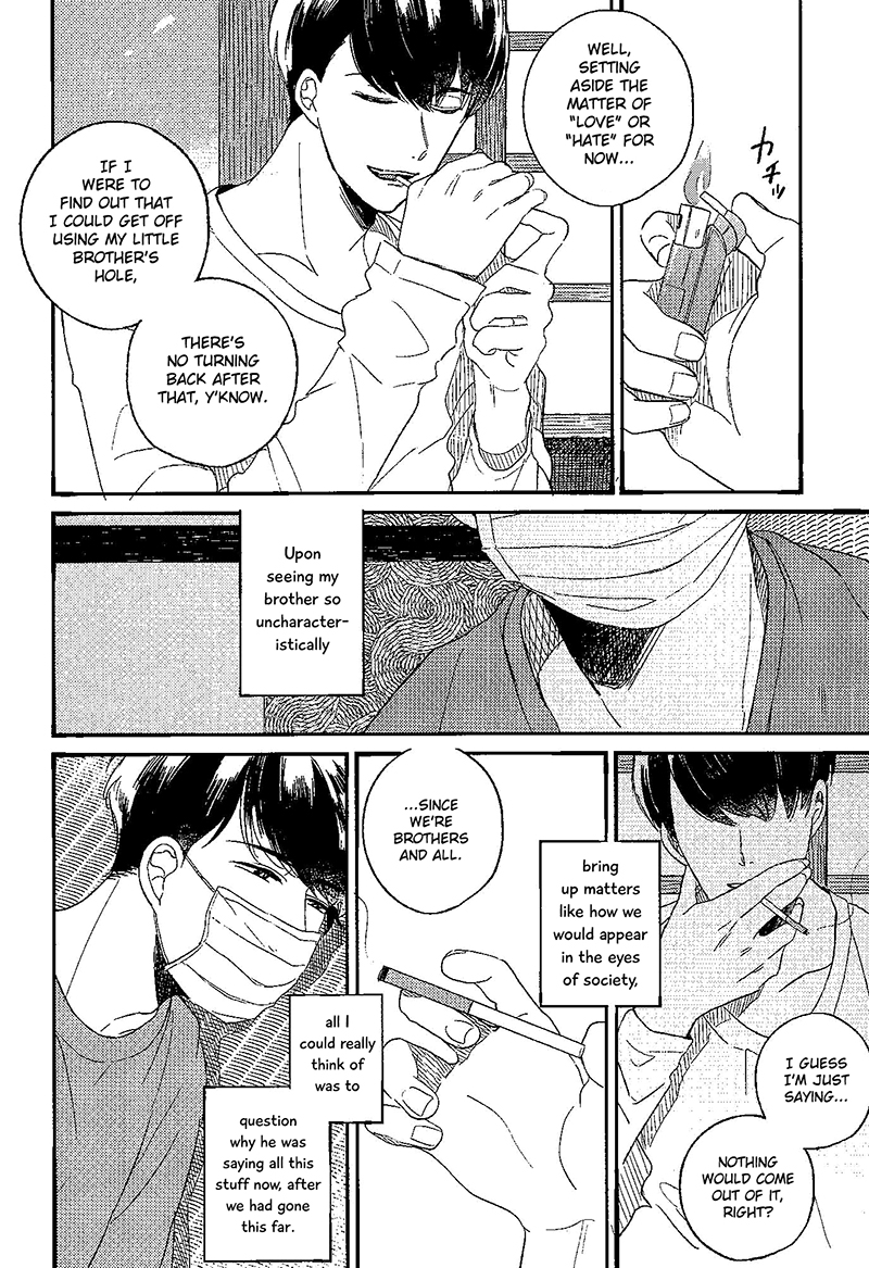 (Kahou wa Nete Matsu HARU21) [q9 (Agata)] Gomen ne, Kaa-san | Sorry, mother (Osomatsu-san) [English] [Oyasumimi] page 24 full