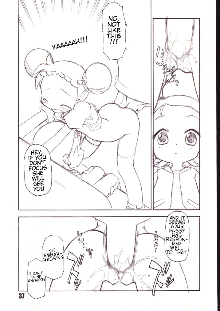 (Puniket 5) [BBB-Extra (Chuushin Kuranosuke)] Little Flower (Ojamajo Doremi) [English] [ATF] page 36 full