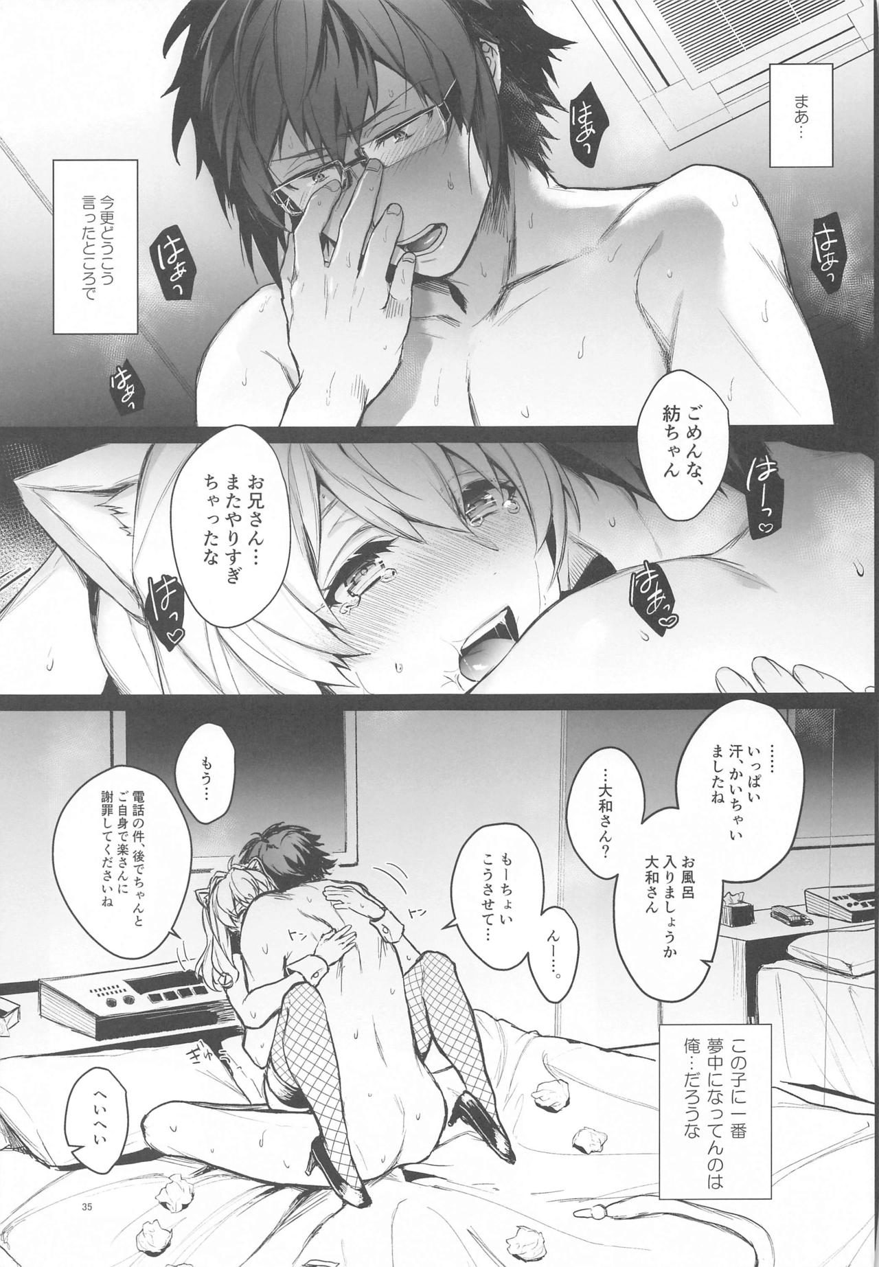 [Ivotoreta (Yoshitora)] Manager desu ka... NATSU Shichatte mo Ii desu ka? (IDOLiSH7) page 34 full