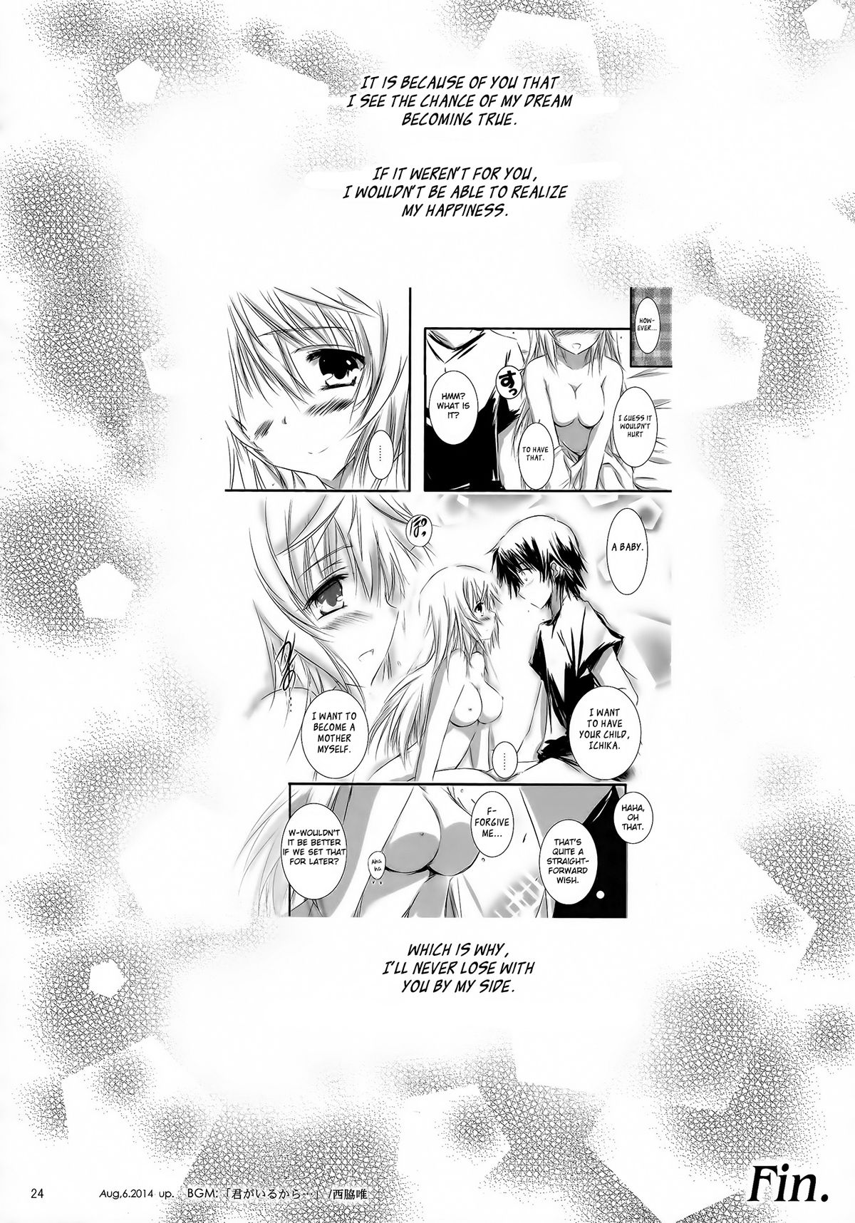 (C86) [SONIC WINTER (Tsukishima Kai)] Kimi ga Iru kara (Infinite Stratos) [English] [Rapid Switch] page 24 full