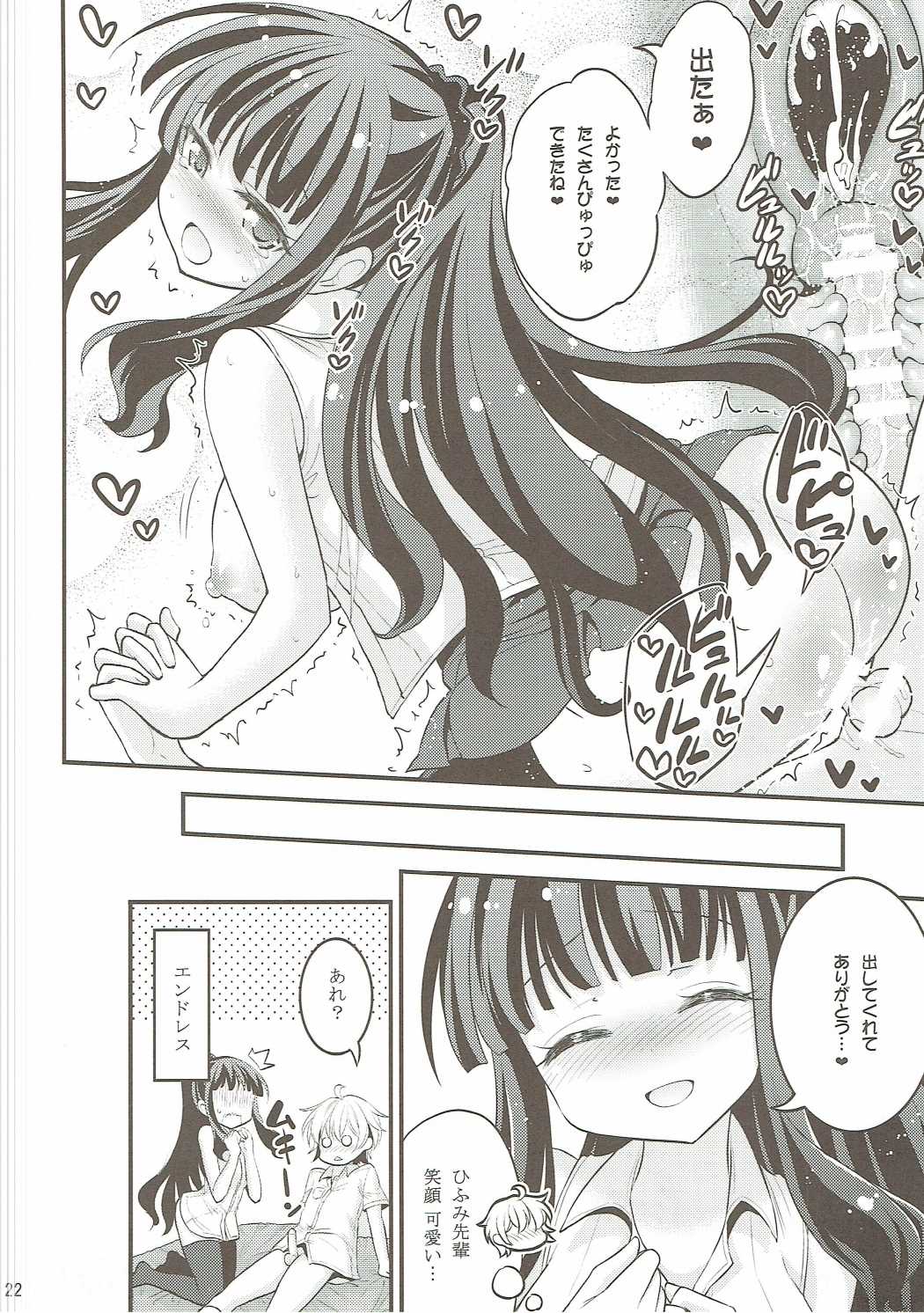 (C90) [Hasemi Box (Hasemi Ryo)] Onee-chan to Shota no Otomari Days (NEW GAME!) page 21 full