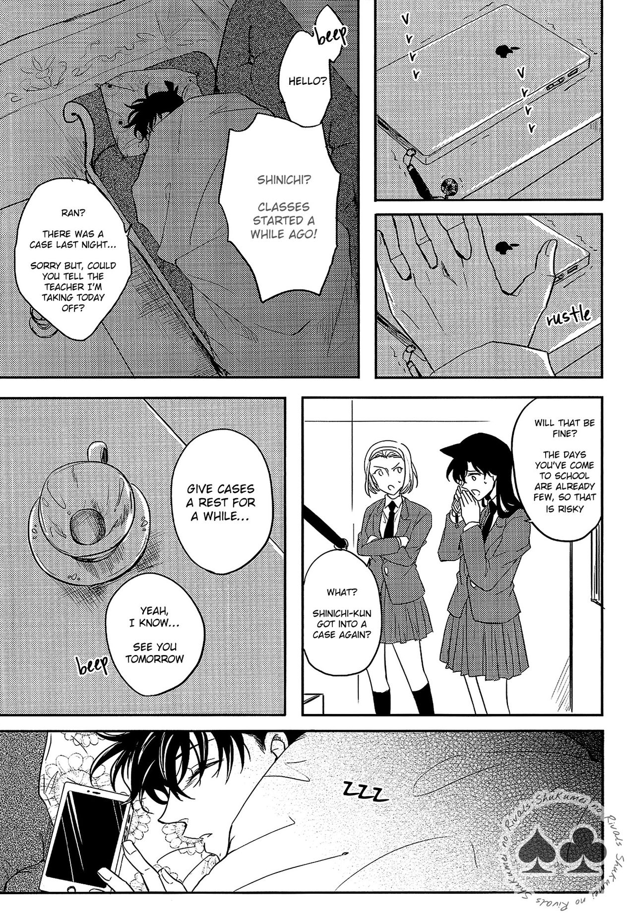 (C89) [UKSO (Niratama)] Answer Is Near (Detective Conan) [English] [Decensored] page 14 full