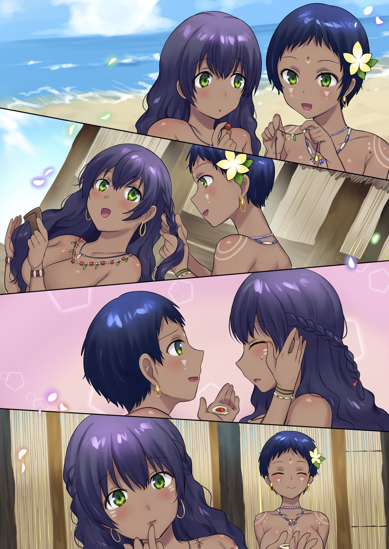 [TSF no F (Hiiragi Popura)] Mikai no Kotou de Buzoku no Ichiin♀ ni natte Shinyuu no Yome ni natta Ohanashi [Incomplete] page 25 full