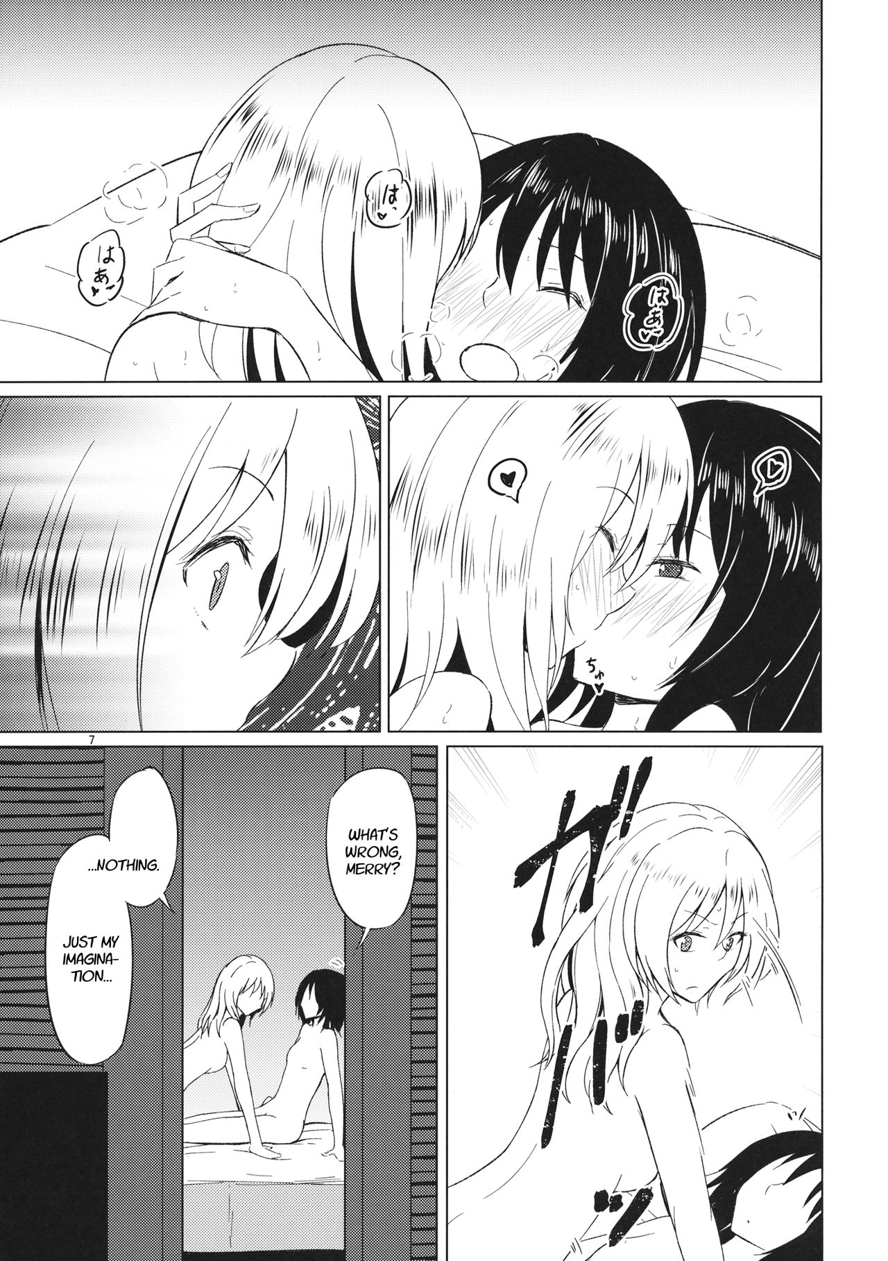 (Reitaisai 14) [Mugendai (Humei)] Onnanoko Doushi nante Zettai Okashii!! | It's Absolutely Weird When It's Between Women (Touhou Project) [English] [Fellowship of Freelancers] page 6 full