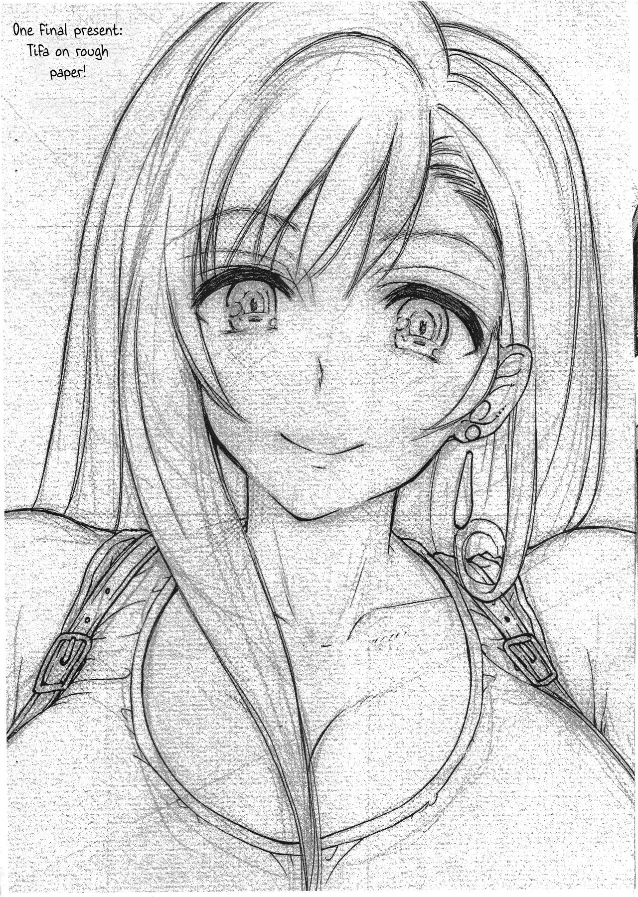 (Futaket 12) [Samurai Ninja GREENTEA] Futanari Doutei Tifa San -Junjou- Inran Mesuchinpo Kairaku Ochi + Paper (Final Fantasy VII) [English] [Manab&] page 28 full