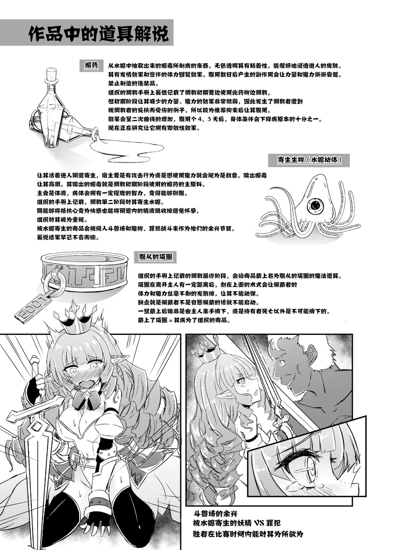 [Hakkindo (Suisui)] Toubou ELF [Chinese] [不咕鸟x这很恶堕汉化组] [Digital] page 23 full