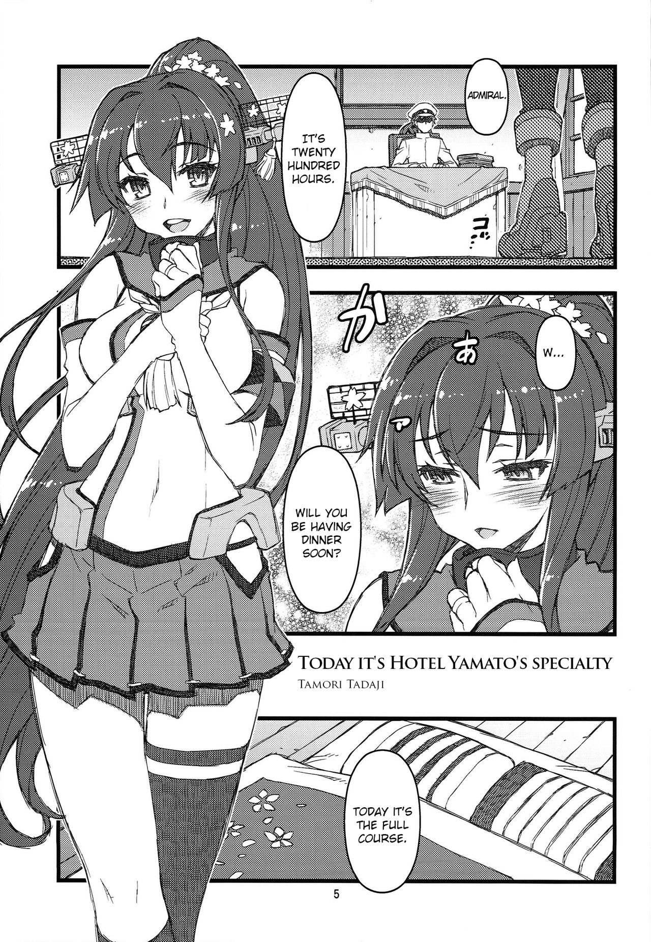 (SC65) [niesox (Tamori Tadaji)] Teitoku Nippou Ni | Admiral's Daily Report 2 (Kantai Collection -KanColle-) [English] [Brolen] page 5 full