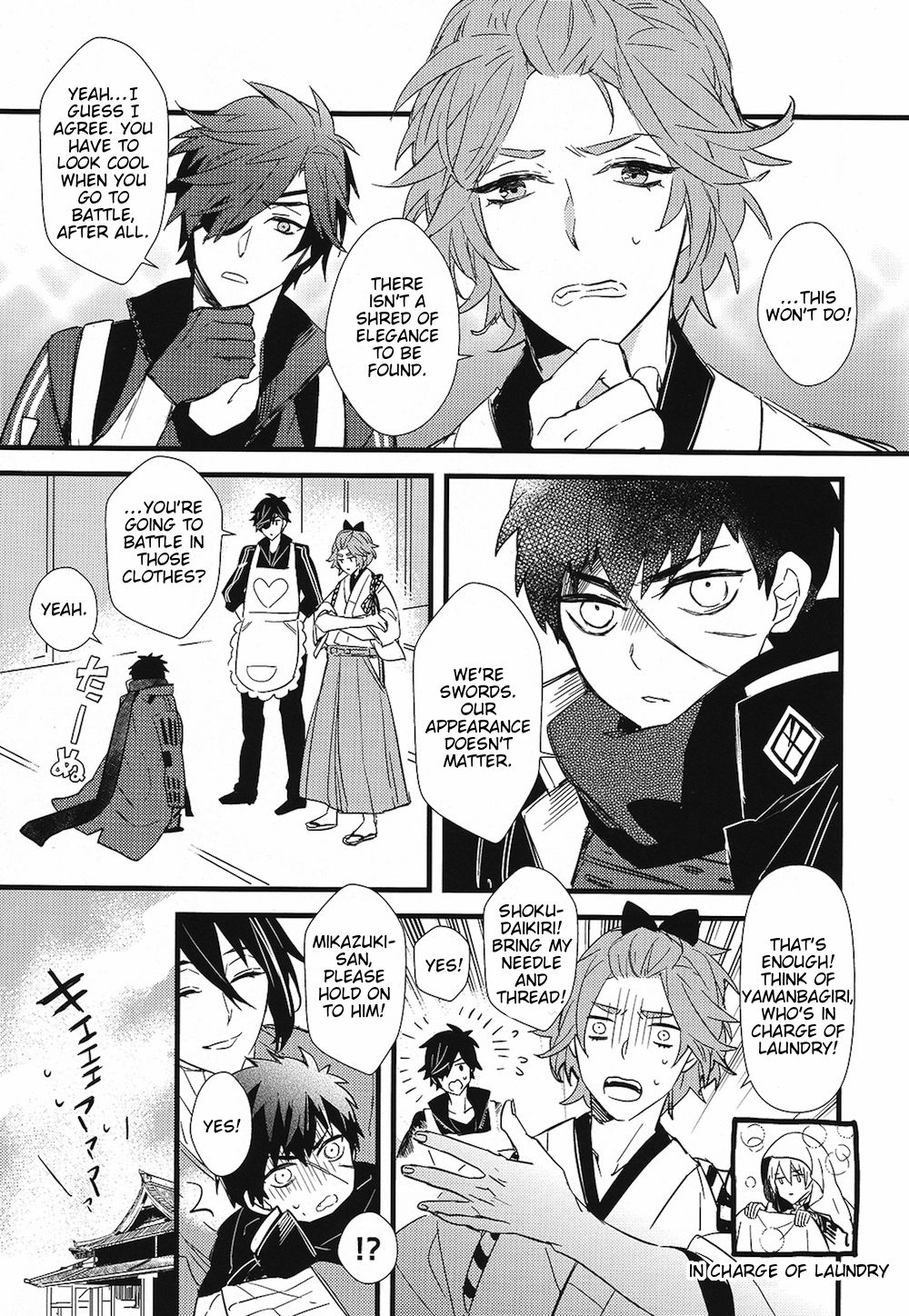 (Hyattou Ryouran ~Kimi no Heart o Shirahadori~) [007 (007)] Kizudarake no Youjuu (Touken Ranbu) [English] [lamperouge-1] page 7 full