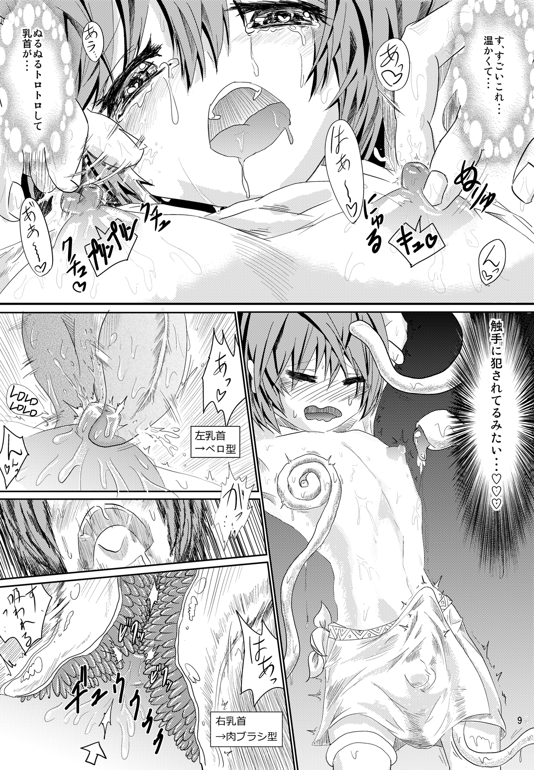 (CCOsaka87) [Hardcore Zutsuu (Kaka Otoko)] *Lotion Mamire* page 8 full