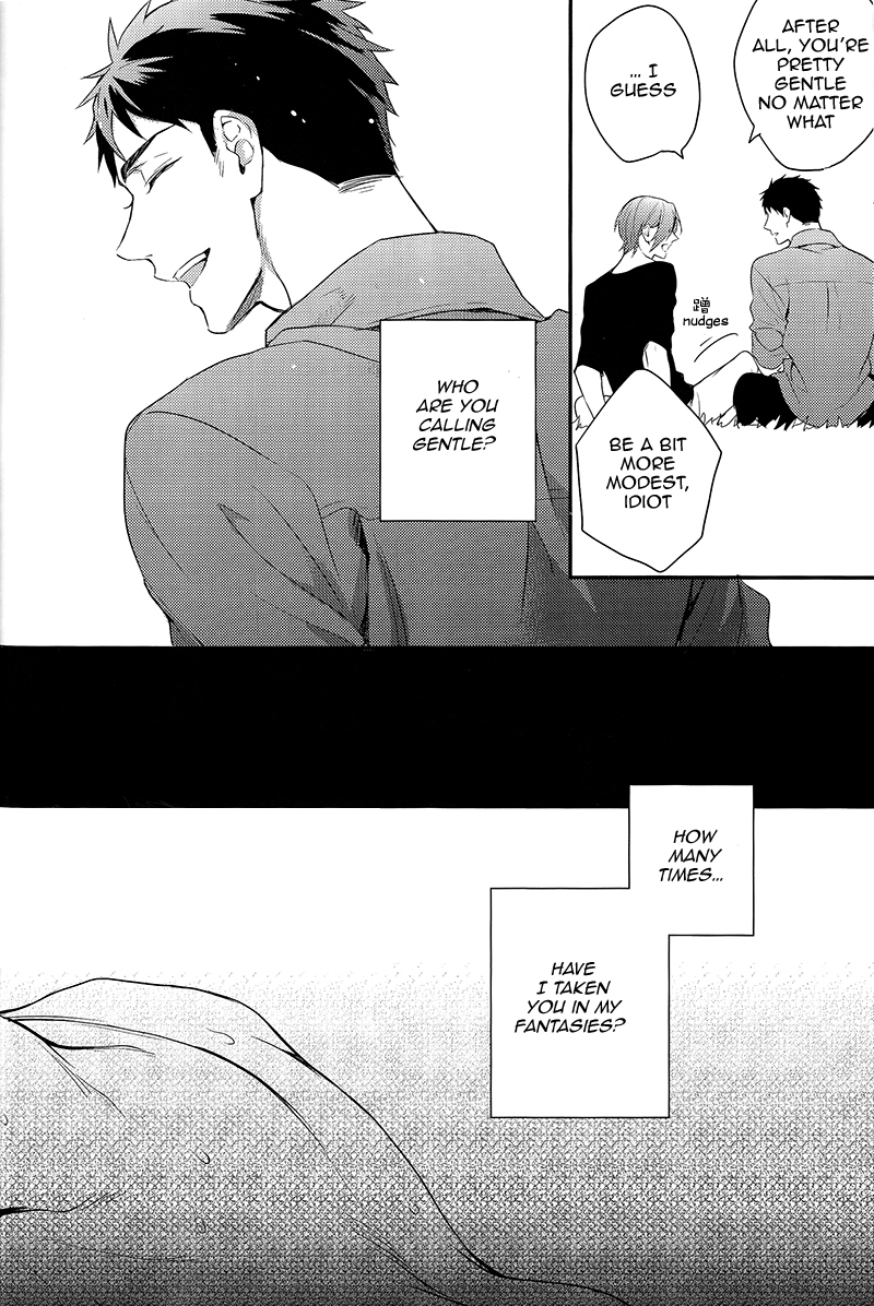 (C86) [PureSlider (Matsuo)] Yasashii Dokusen Yoku Zenpen | Gentle Possessiveness prequel (Free!) [English] [Carrot-Bunny] page 13 full