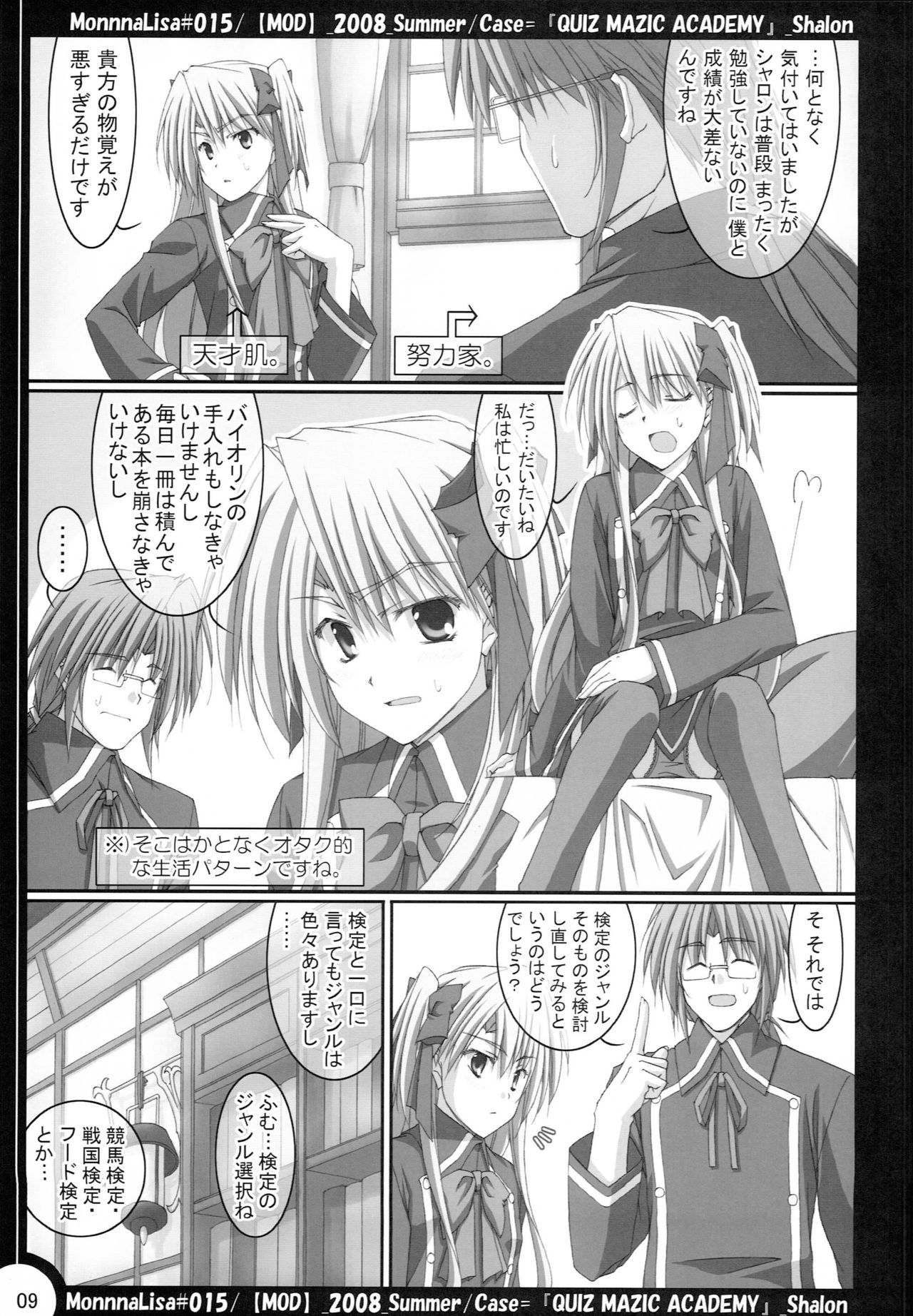 (C75) [MOD (Akiyoshi Ryoutarou)] ML#015 (Quiz Magic Academy) page 8 full