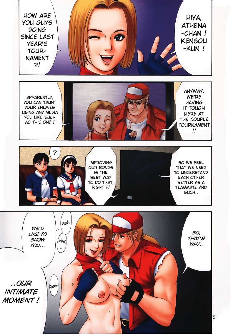 (C58) [Saigado] The Yuri & Friends Fullcolor 3 (King of Fighters) [English] [Lhytiss] [Decensored] page 2 full