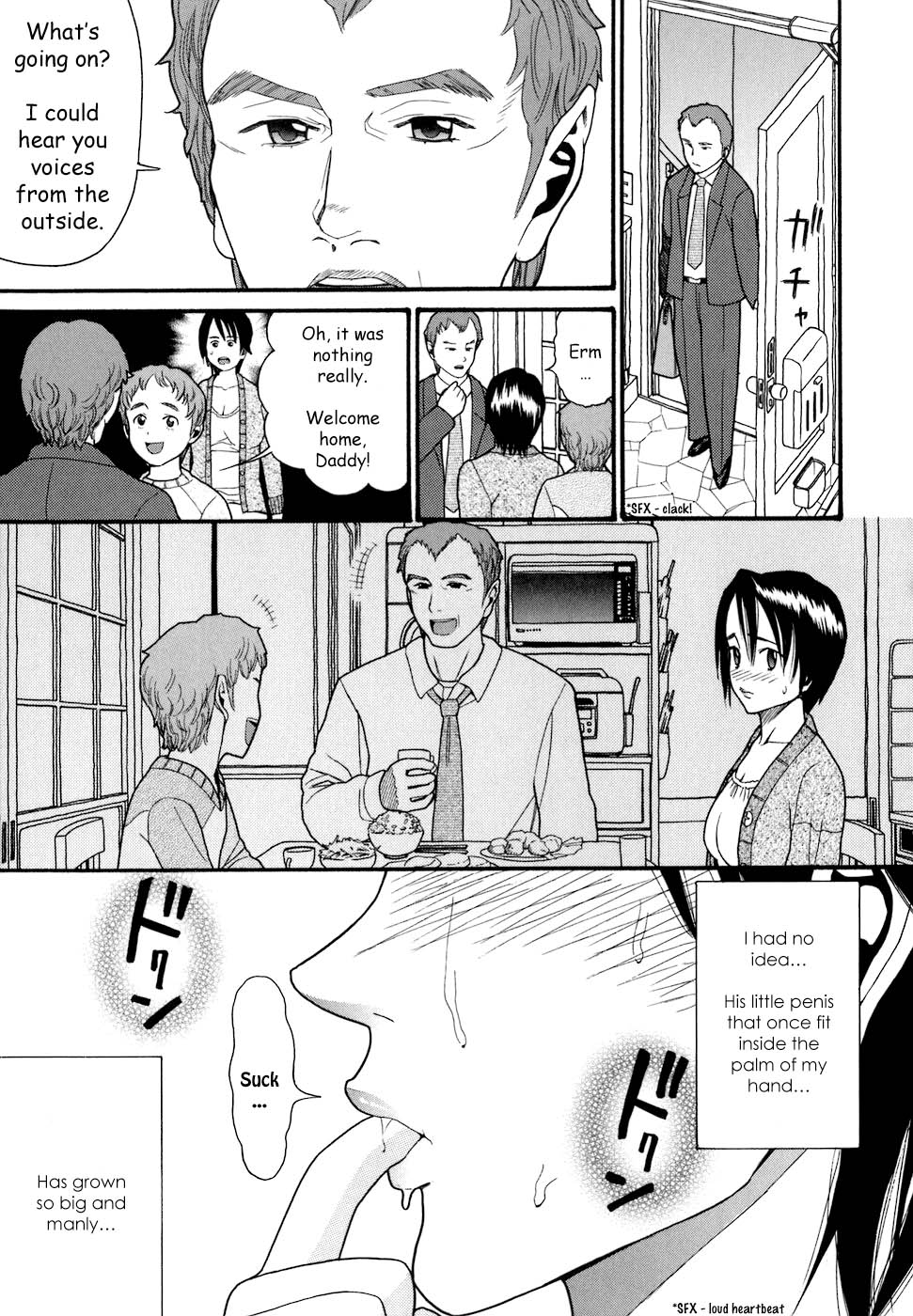 [Hacchi] Demodori Mama | Mommy Who Left And Came Back Ch. 1-5 [English] [shinkage] page 9 full